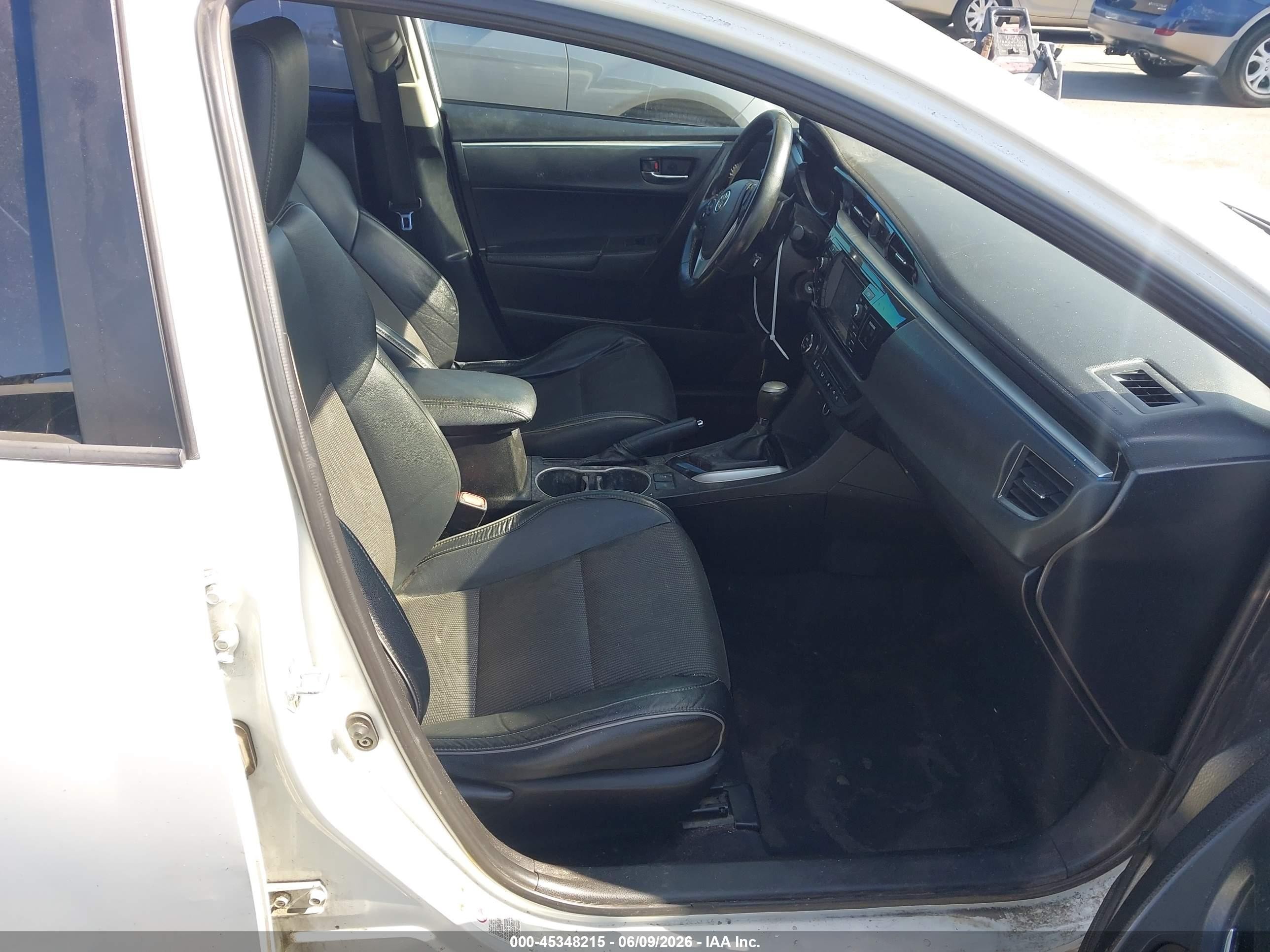 2014 Toyota Corolla VIN 5YFBURHE6EP112932 IAAI salvage auction — Unknown, Salvage (California), sold $1,950 on 2026-07-09 (photo 5)