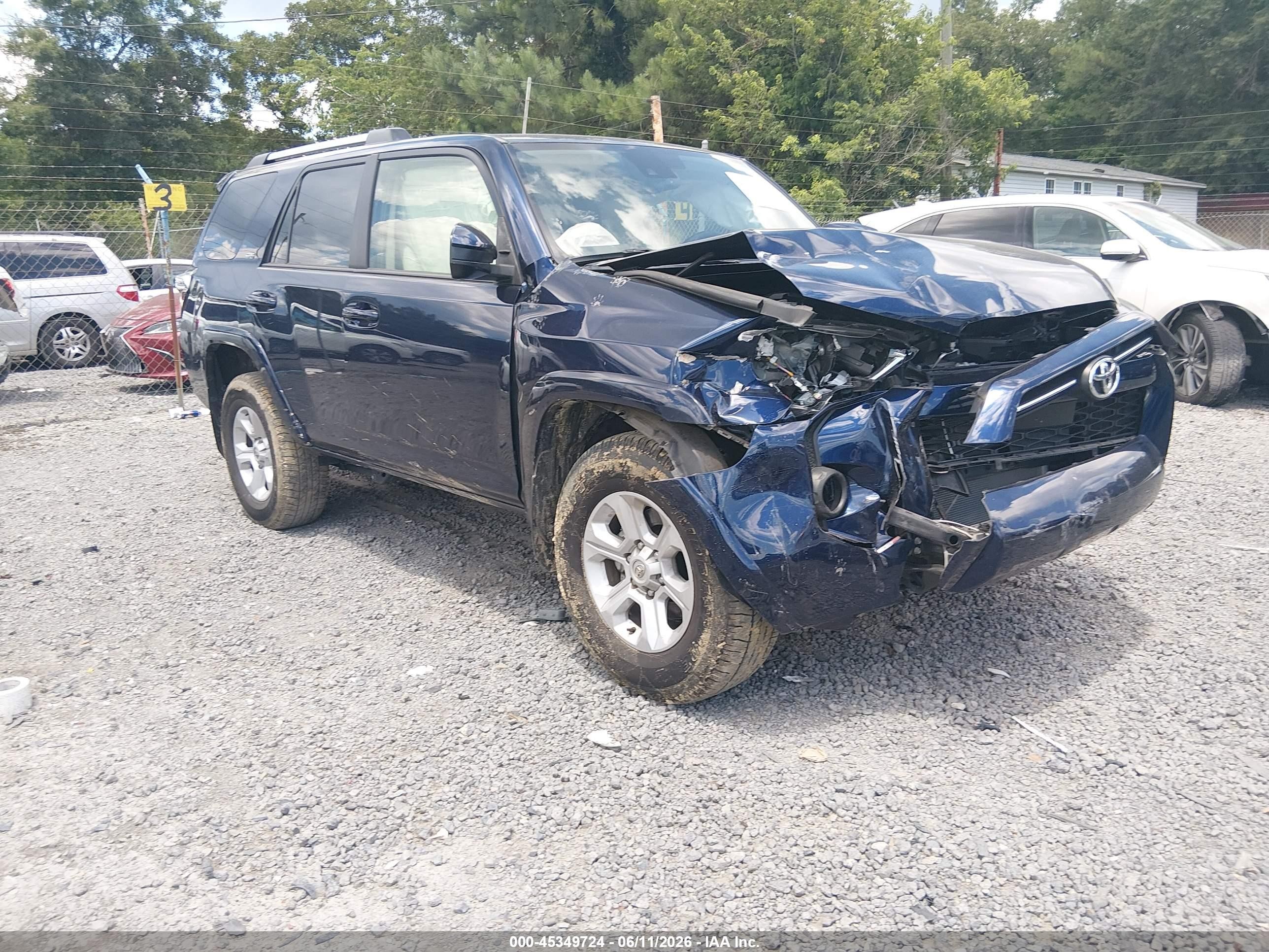 2023 Toyota 4Runner VIN JTEEU5JR7P5285809 — IAAI salvage auction photo