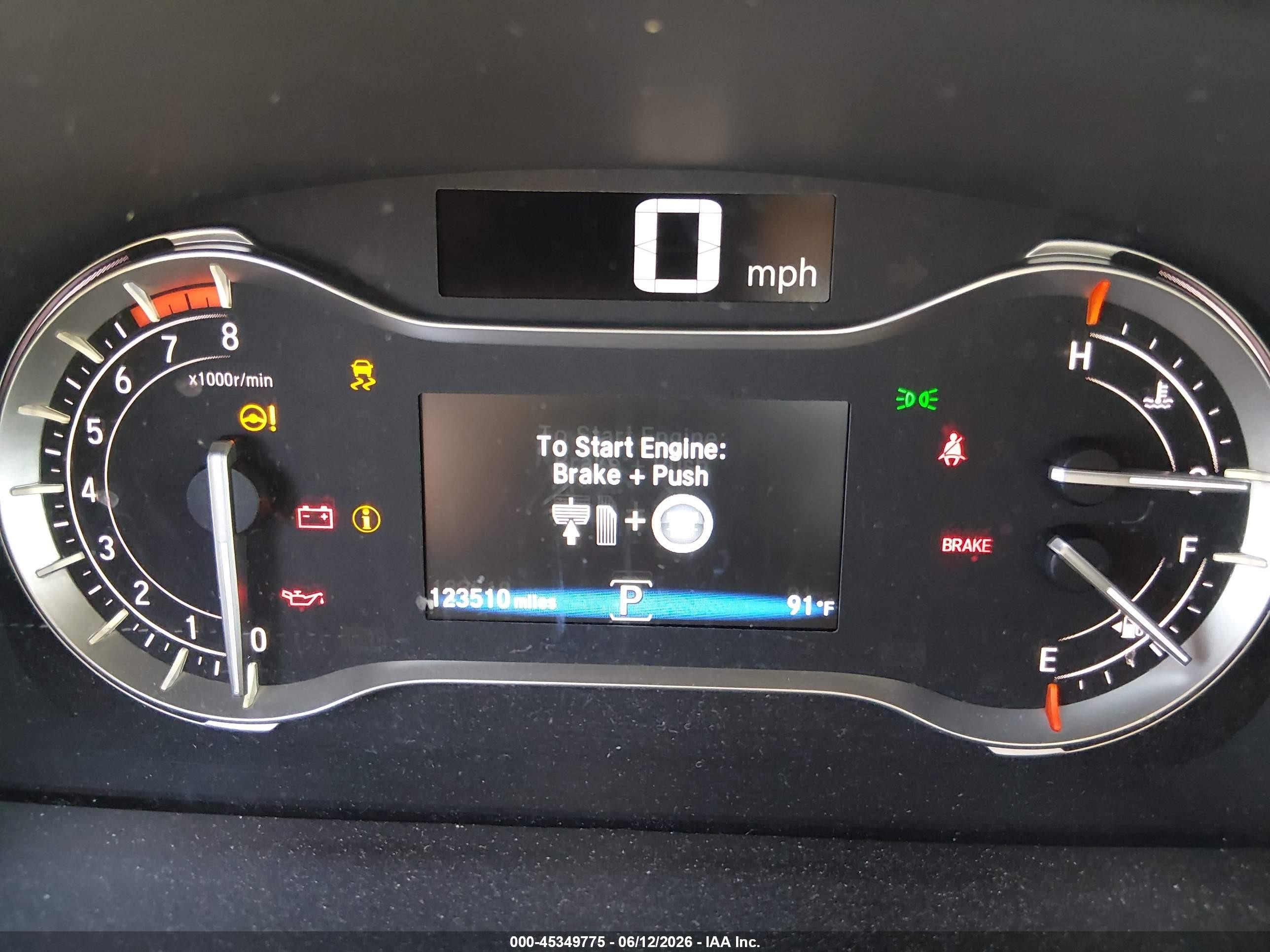 2017 Honda Pilot VIN 5FNYF6H74HB060771 IAAI salvage auction — Burn Engine, Salvage (North Carolina), sold $1,550 on 2026-07-10 (photo 7)