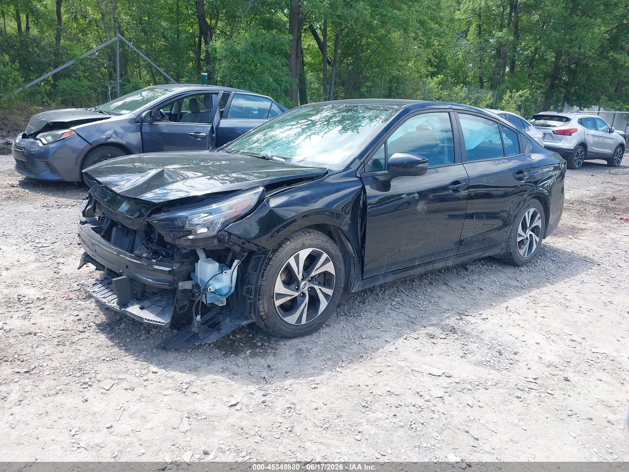 2024 Subaru LEGACY VIN 4S3BWAD60R3012835 IAAI salvage auction — Unknown, Mv-907A (New York), sold $525 on 2026-09-08 (photo 2)
