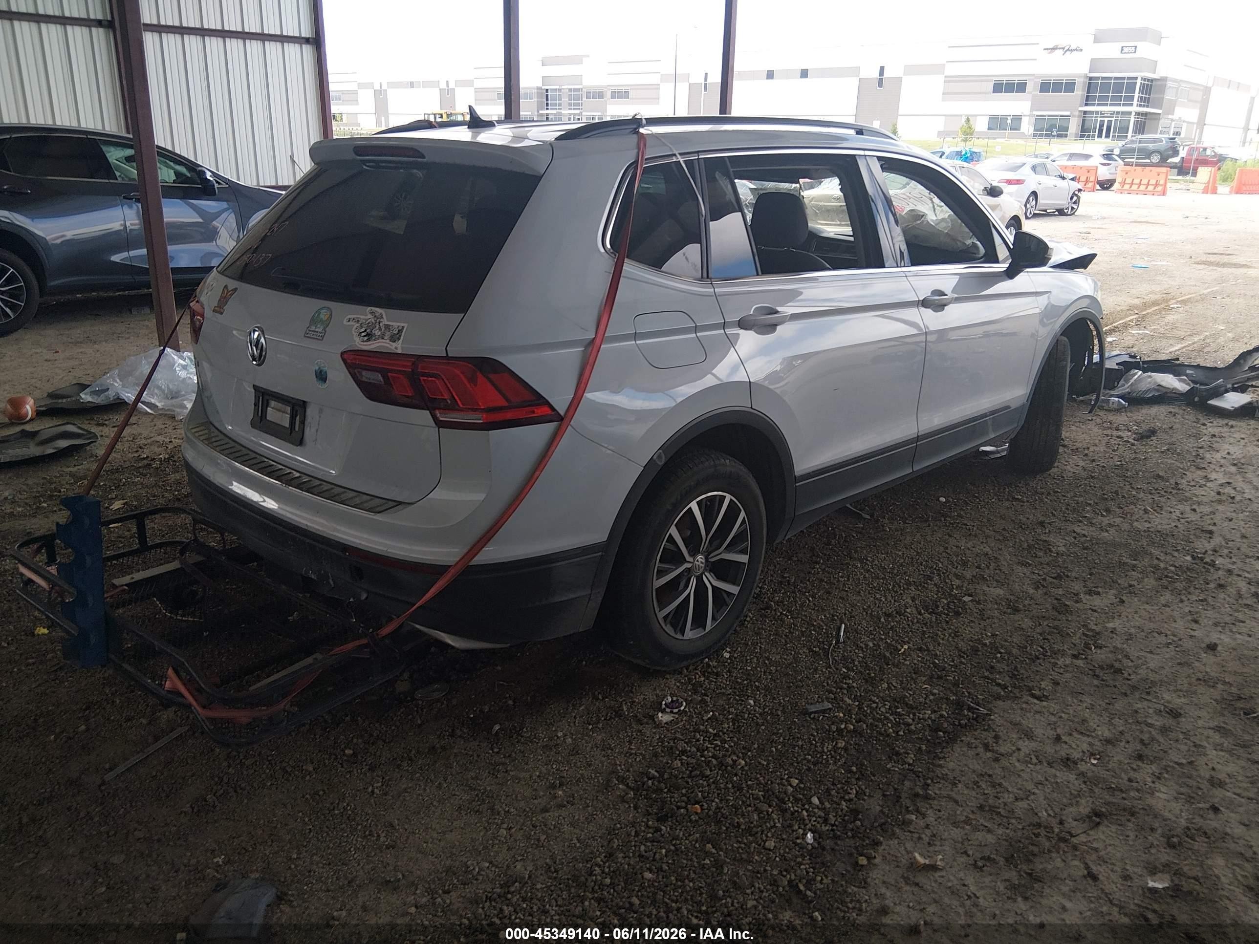 2019 Volkswagen Tiguan VIN 3VV3B7AX5KM050437 IAAI salvage auction — Front End, Salvage (Texas), sold $1,100 on 2026-08-25 (photo 4)