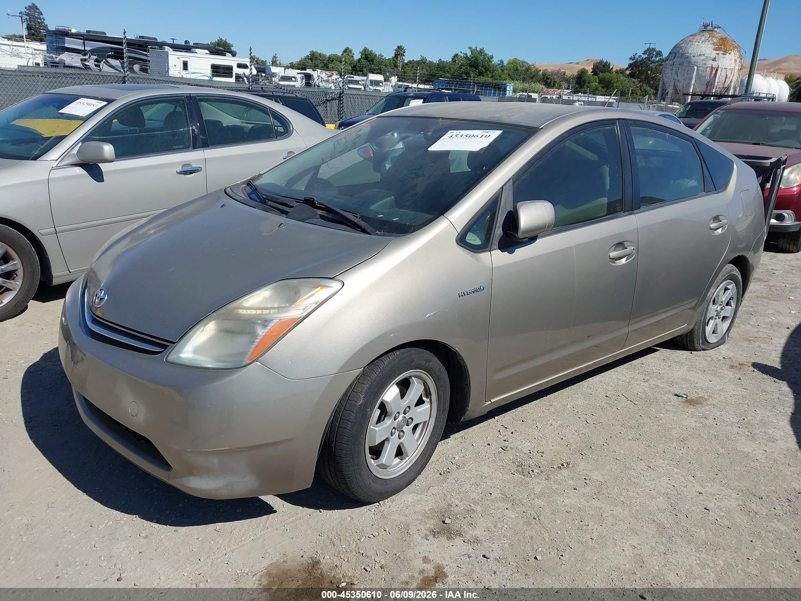 2008 Toyota Prius VIN JTDKB20U687729768 IAAI salvage auction — Normal Wear, Clear - Dealer Only (California), sold $350 on 2026-07-09 (photo 2)