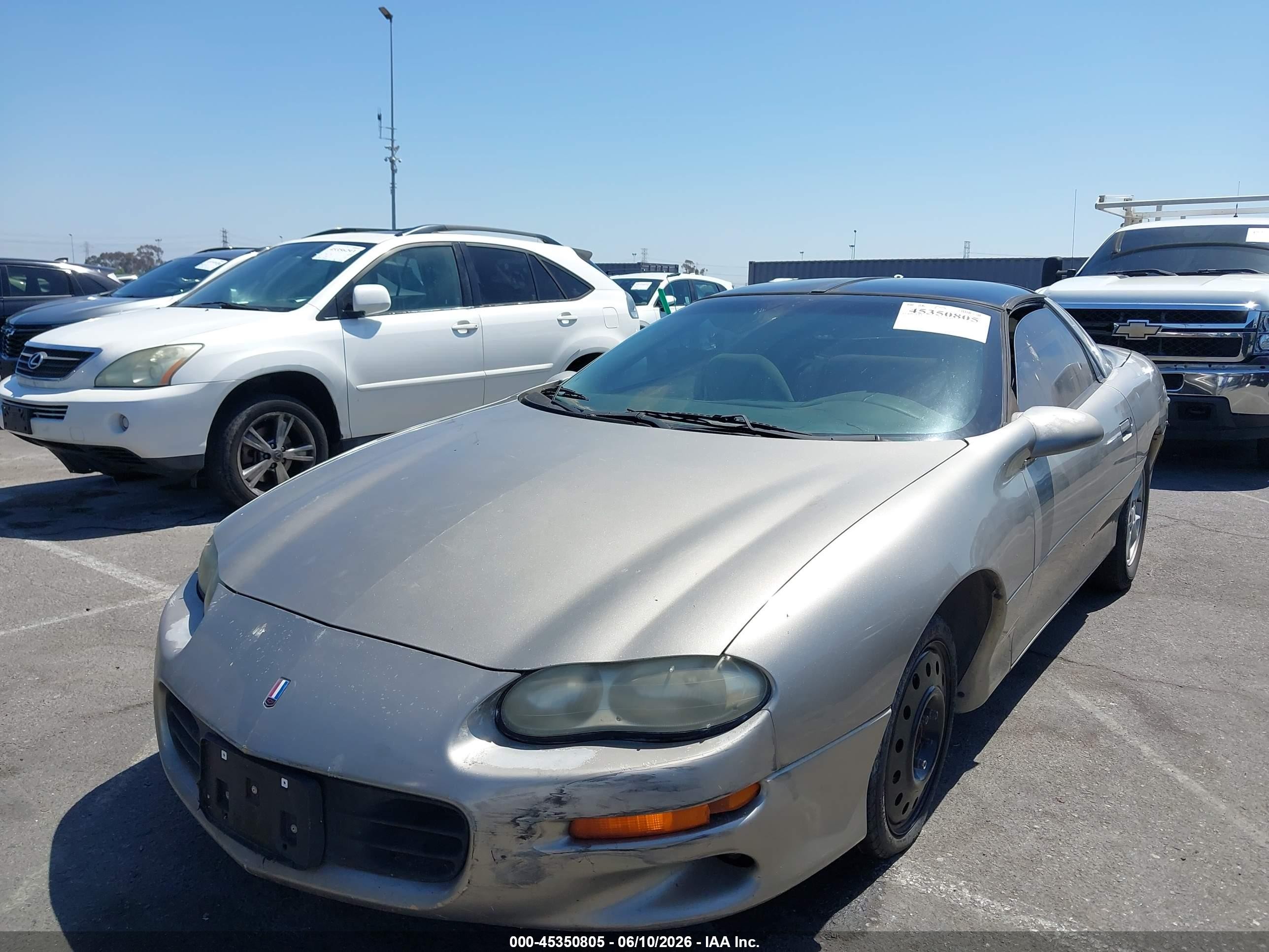 2002 Chevrolet Camaro VIN 2G1FP22K222128170 IAAI salvage auction — Normal Wear, Clear - Dealer Only (California), sold $350 on 2026-07-09 (photo 6)