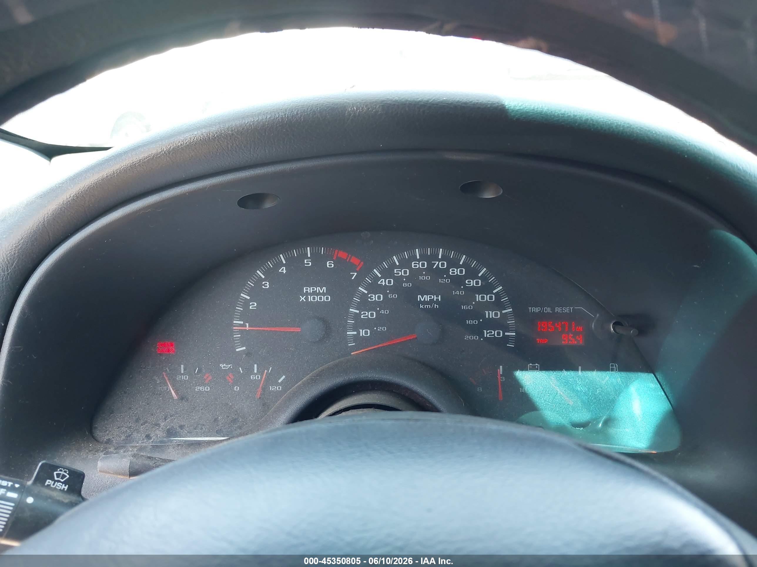 2002 Chevrolet Camaro VIN 2G1FP22K222128170 IAAI salvage auction — Normal Wear, Clear - Dealer Only (California), sold $350 on 2026-07-09 (photo 7)