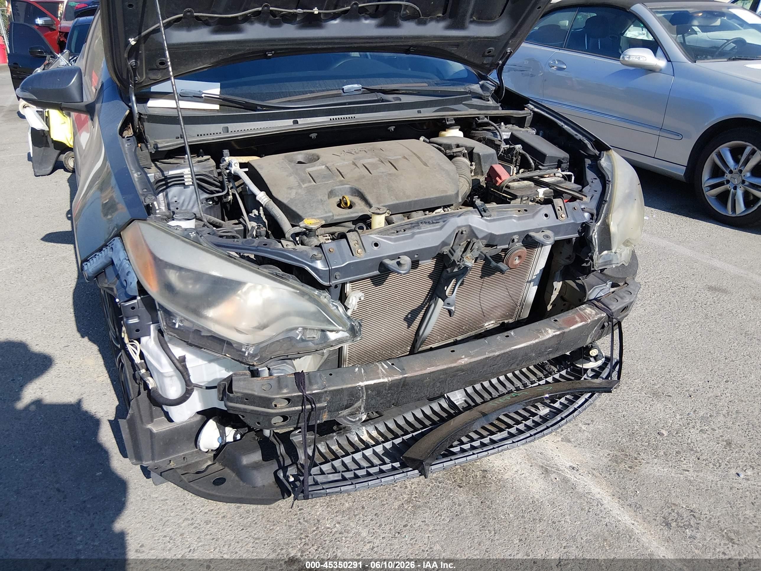2015 Toyota Corolla VIN 5YFBURHE2FP211779 IAAI salvage auction — Rear End, Salvage (California), sold $3,900 on 2026-07-09 (photo 6)