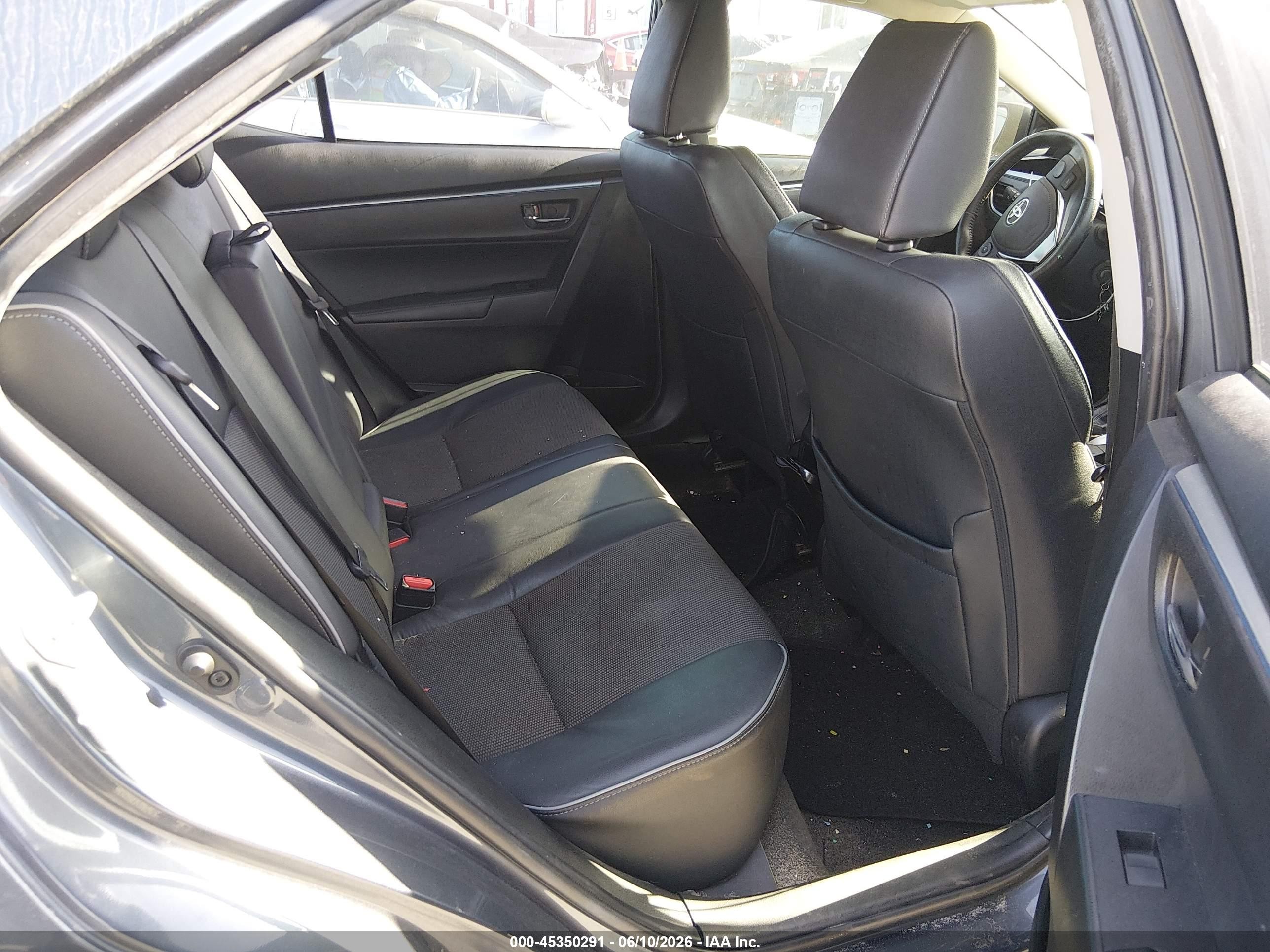 2015 Toyota Corolla VIN 5YFBURHE2FP211779 IAAI salvage auction — Rear End, Salvage (California), sold $3,900 on 2026-07-09 (photo 8)
