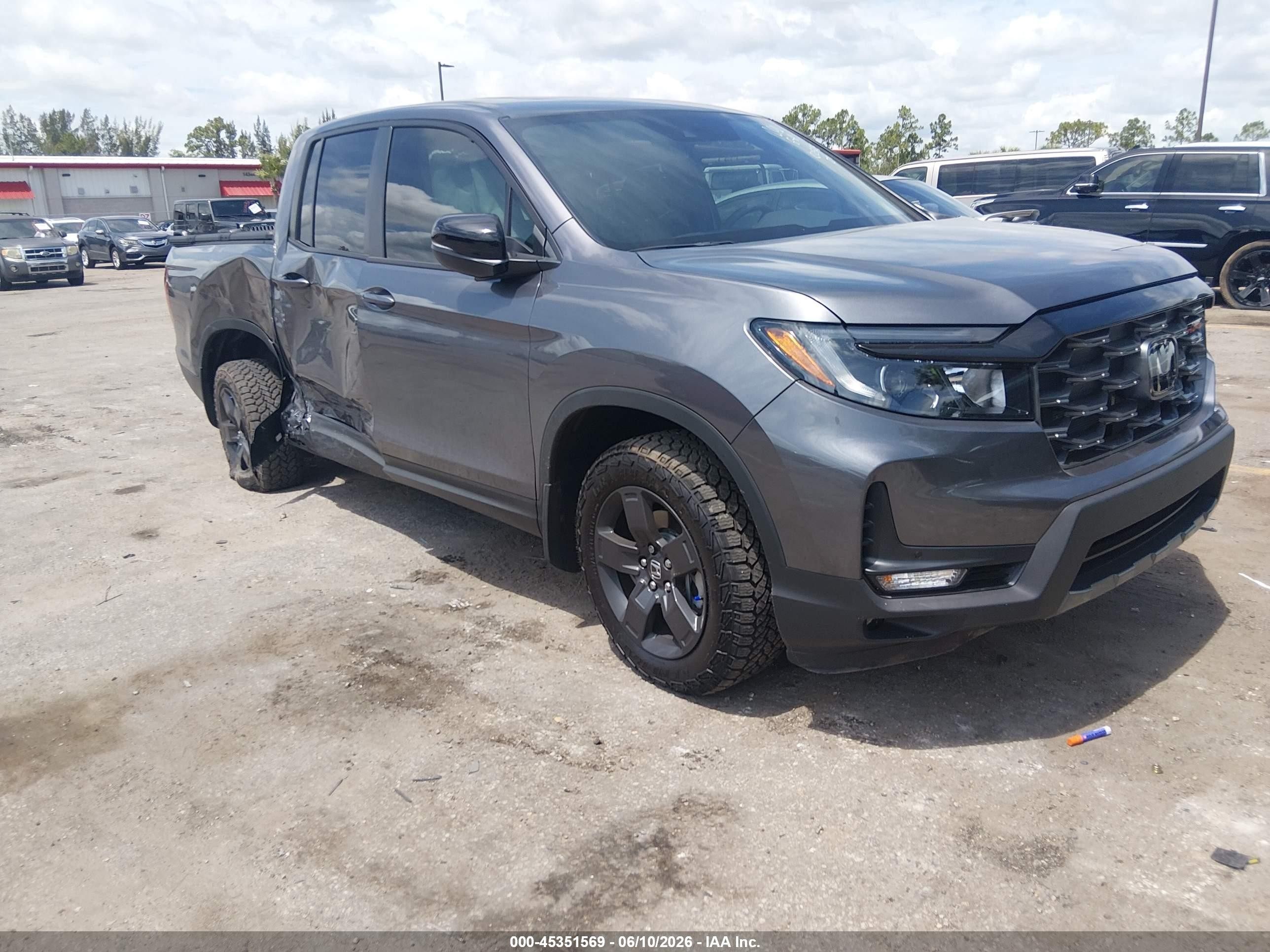 2026 Honda Ridgeline VIN 5FPYK3F64TB025278 — IAAI salvage auction photo