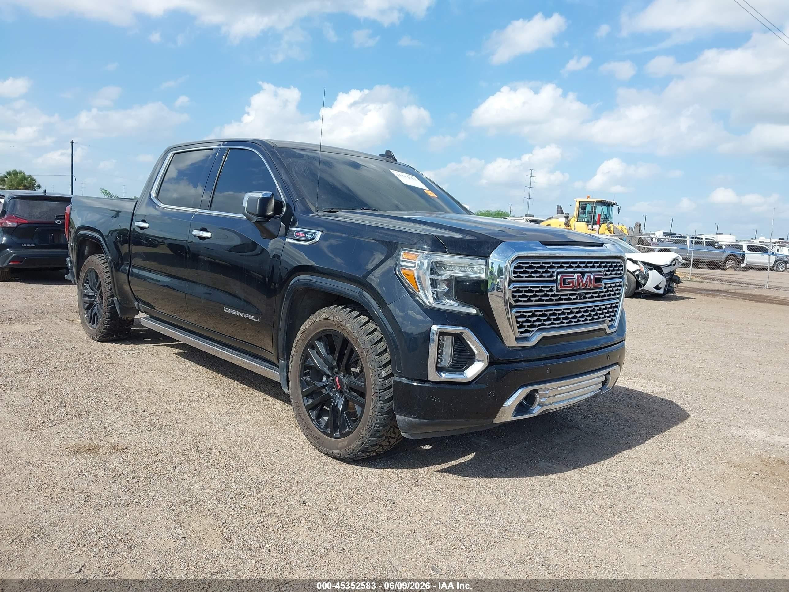 2021 GMC Sierra 1500 VIN 3GTU9FEL1MG104012 — IAAI salvage auction photo