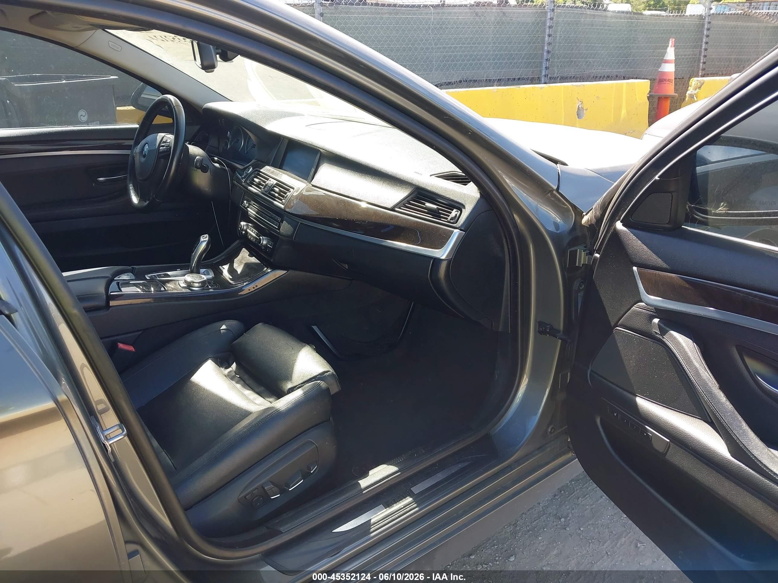 2014 BMW 5 Series VIN WBA5B1C59ED483496 IAAI salvage auction — Normal Wear, Clear - Dealer Only (California), sold $1,450 on 2026-07-02 (photo 5)