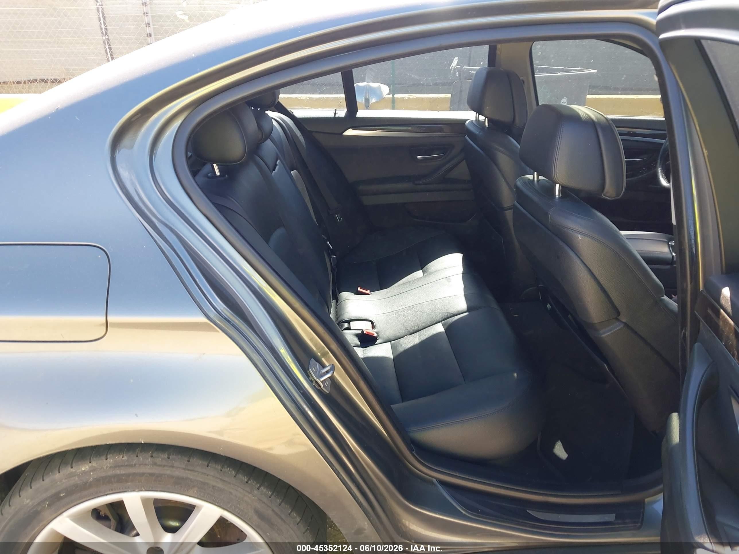 2014 BMW 5 Series VIN WBA5B1C59ED483496 IAAI salvage auction — Normal Wear, Clear - Dealer Only (California), sold $1,450 on 2026-07-02 (photo 8)