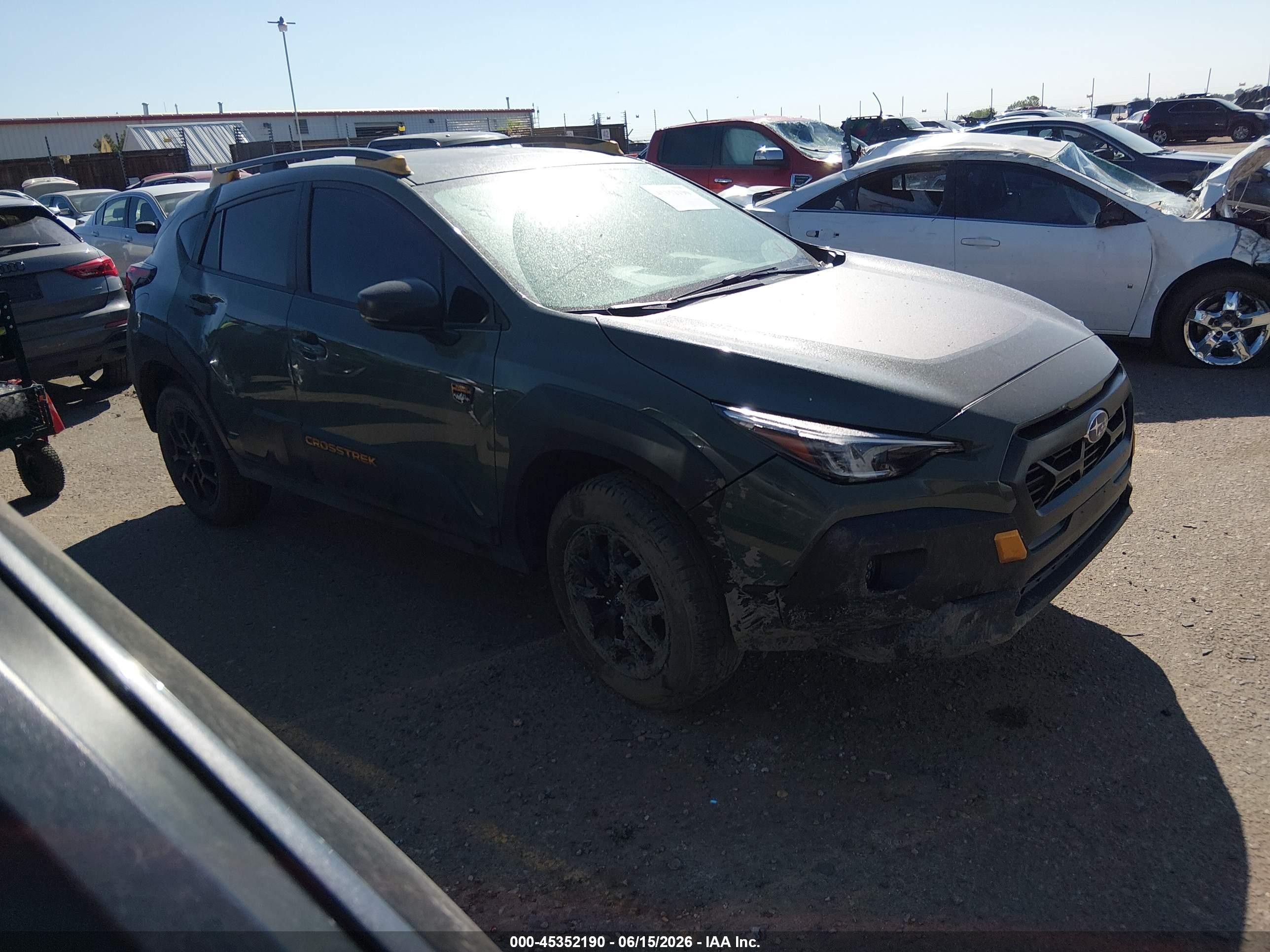 2025 Subaru Crosstrek VIN 4S4GUHU67S3752209 — IAAI salvage auction photo