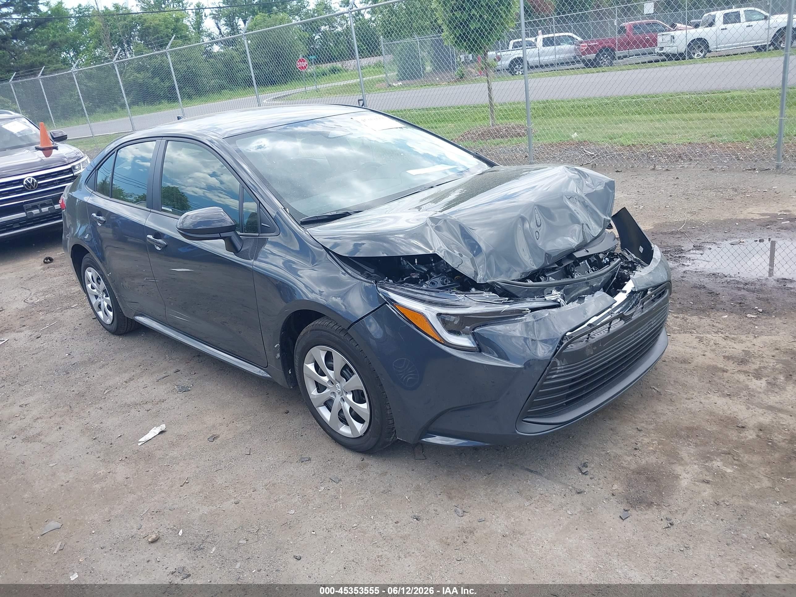 2026 Toyota Corolla VIN JTDBCMFE4T3145961 — IAAI salvage auction photo