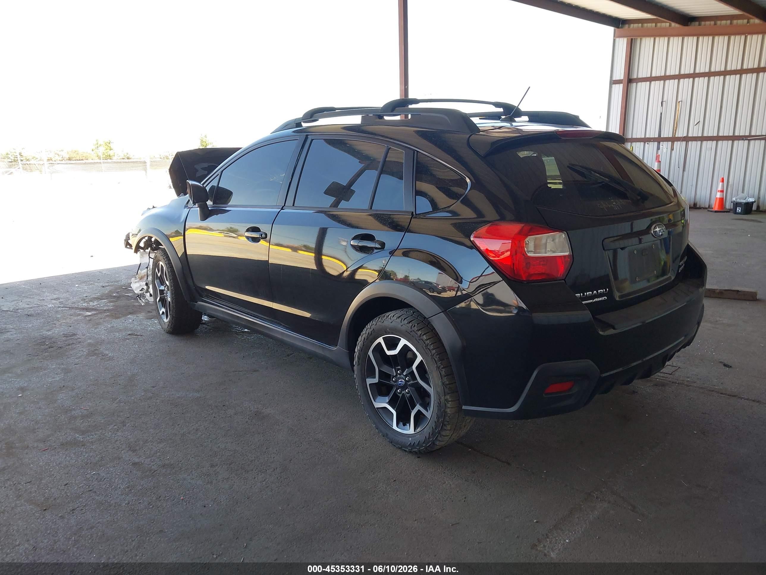 2017 Subaru Crosstrek VIN JF2GPAAC5HG278471 IAAI salvage auction — Front End, Salvage (California), sold $325 on 2026-07-09 (photo 3)