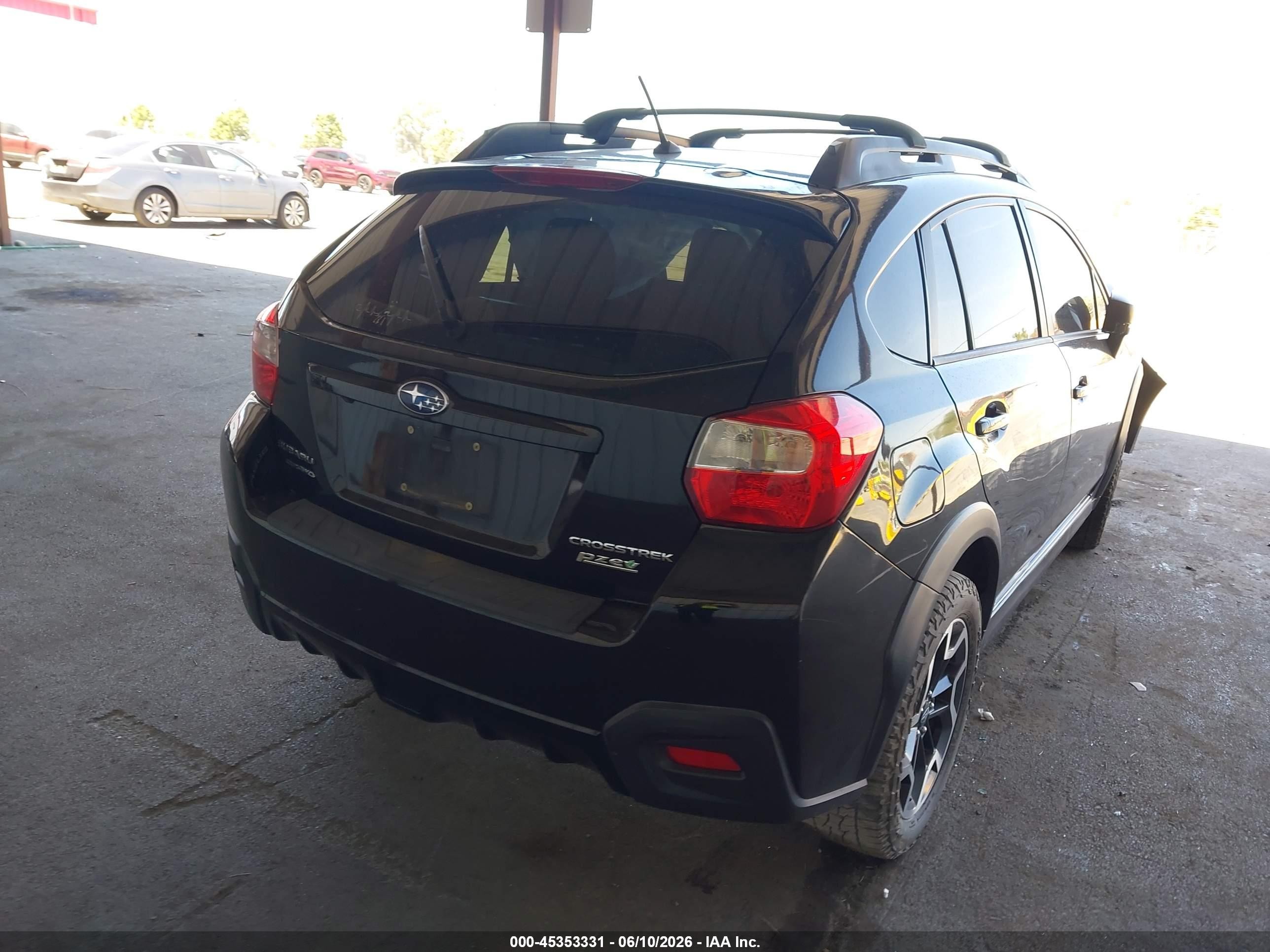 2017 Subaru Crosstrek VIN JF2GPAAC5HG278471 IAAI salvage auction — Front End, Salvage (California), sold $325 on 2026-07-09 (photo 4)