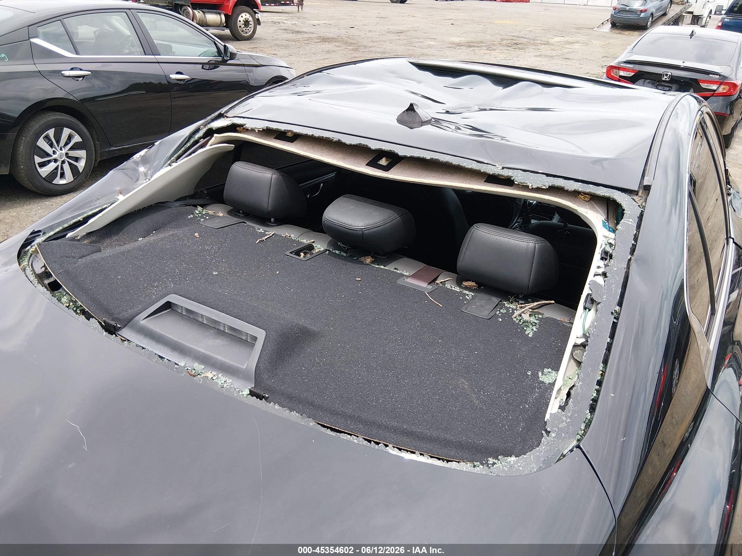 2020 Infiniti Q50 VIN JN1EV7AP0LM205782 IAAI salvage auction — Top/Roof, Salvage (Mississippi), sold $1,800 on 2026-09-09 (photo 6)