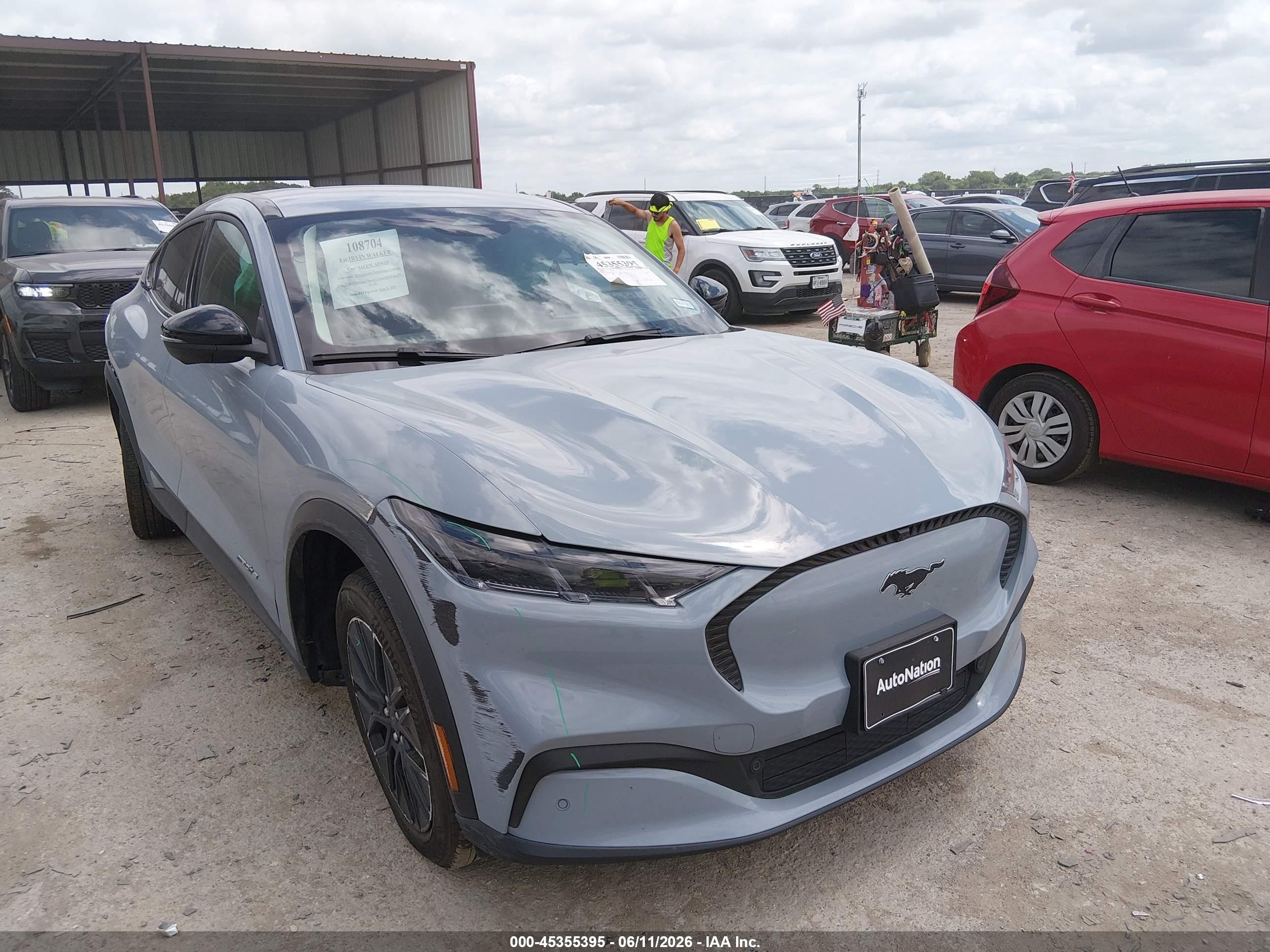 2026 Ford Mustang Mach-E VIN 3FMTK1R4XTMA00331 — IAAI salvage auction photo
