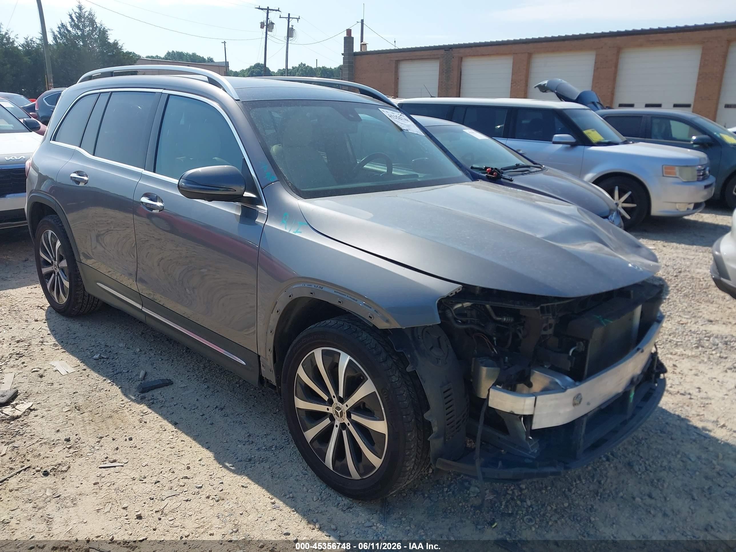 2023 Mercedes-Benz GLB-Class VIN W1N4M4GB6PW275232 — IAAI salvage auction photo