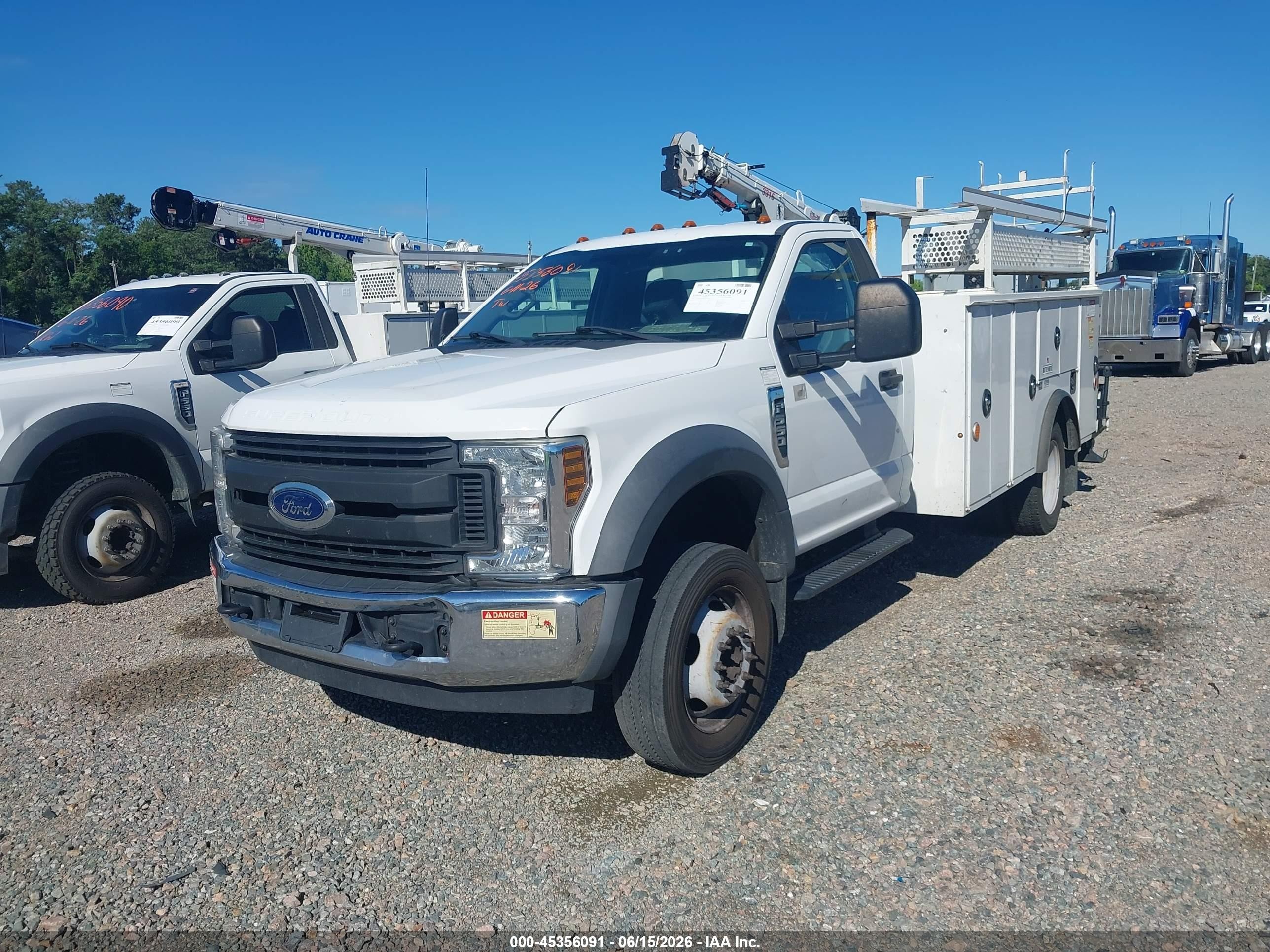 2019 Ford VIN 1FDUF5GY9KDA01454 IAAI salvage auction — Front End, Clear (North Carolina), sold $10,550 on 2026-07-08 (photo 2)