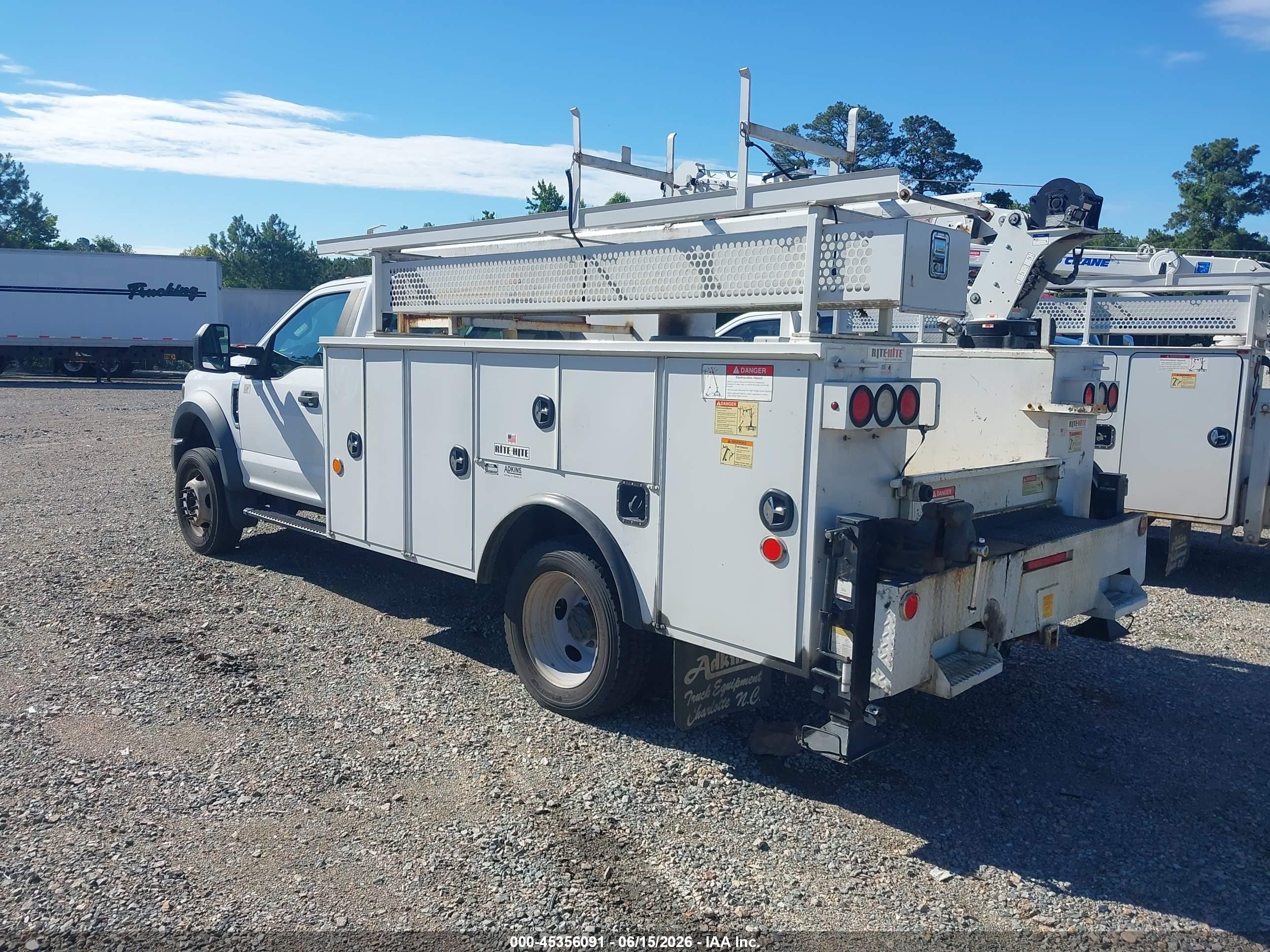 2019 Ford VIN 1FDUF5GY9KDA01454 IAAI salvage auction — Front End, Clear (North Carolina), sold $10,550 on 2026-07-08 (photo 3)
