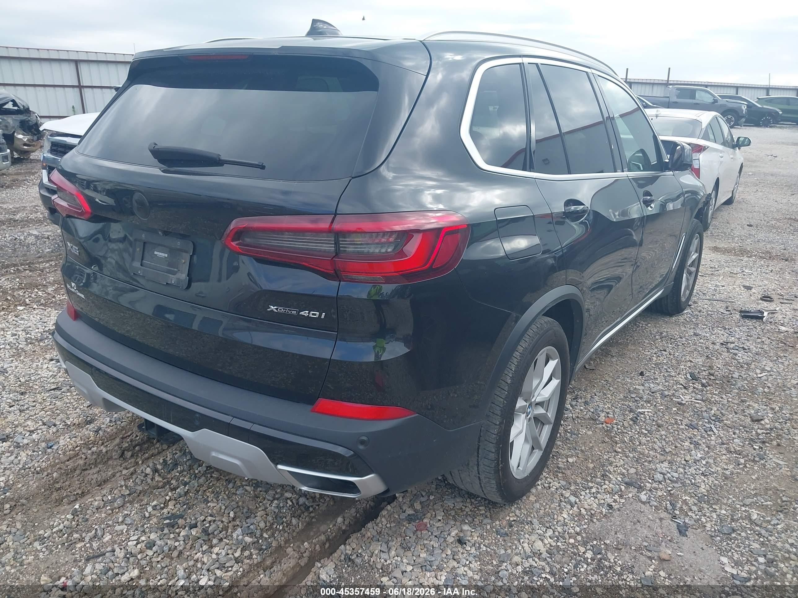 2019 BMW X5 VIN 5UXCR6C5XKLK87733 IAAI salvage auction — Front End, Clear (Arkansas), sold $15,000 on 2026-09-12 (photo 4)