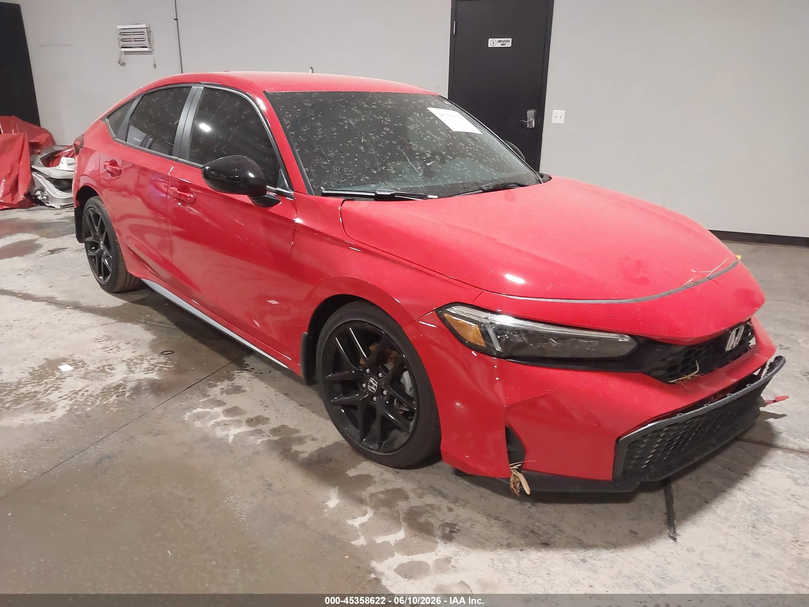 2026 Honda Civic VIN 19XFL2H81TE007266 — IAAI salvage auction photo