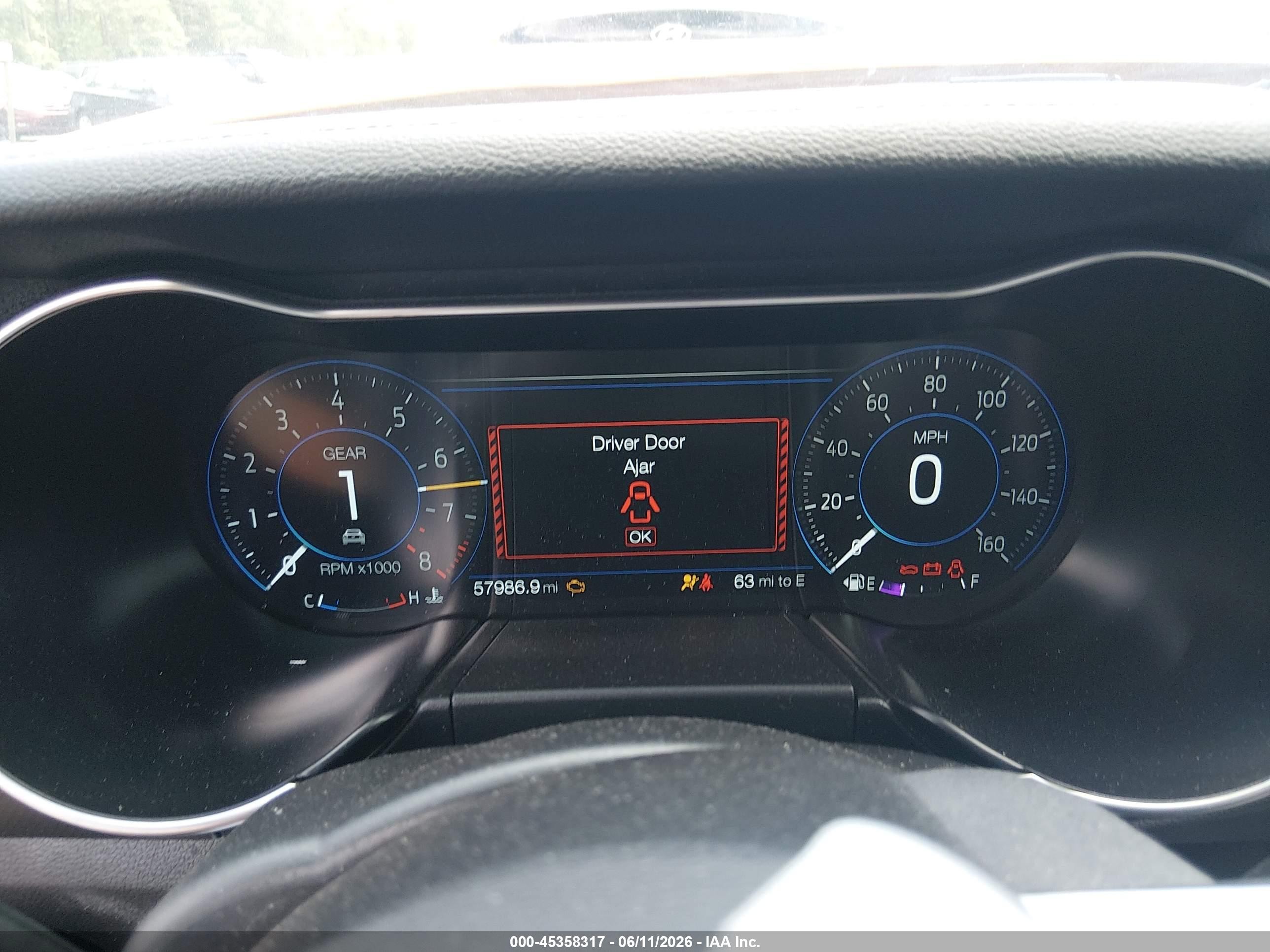 2019 Ford Mustang VIN 1FA6P8CF4K5156977 IAAI salvage auction — Front End, Clear (South Carolina), sold $14,900 on 2026-10-14 (photo 7)