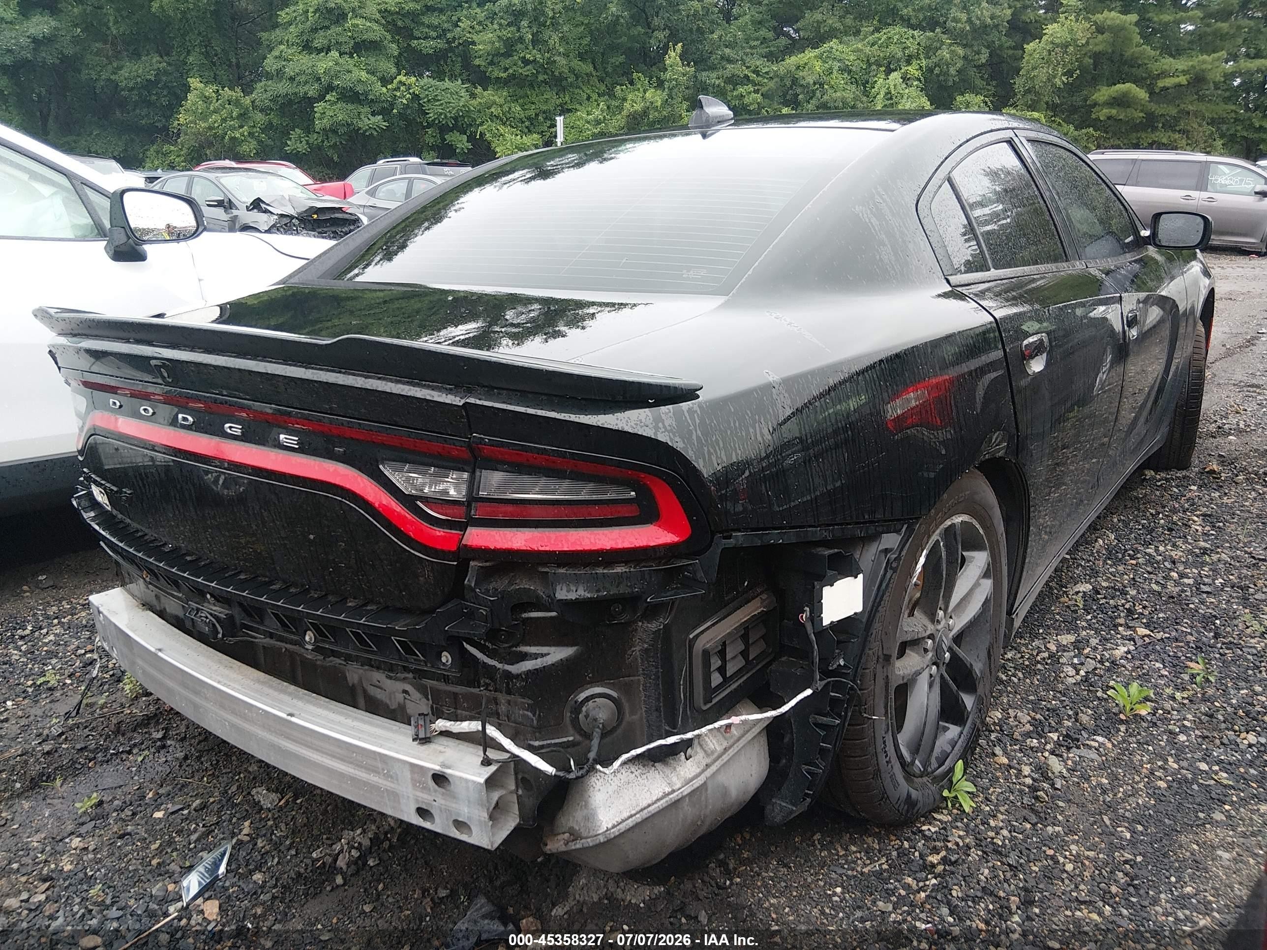 2019 Dodge Charger VIN 2C3CDXJG1KH653980 IAAI salvage auction — Rear End, Salvage (Massachusetts), sold $4,250 on 2026-09-11 (photo 4)