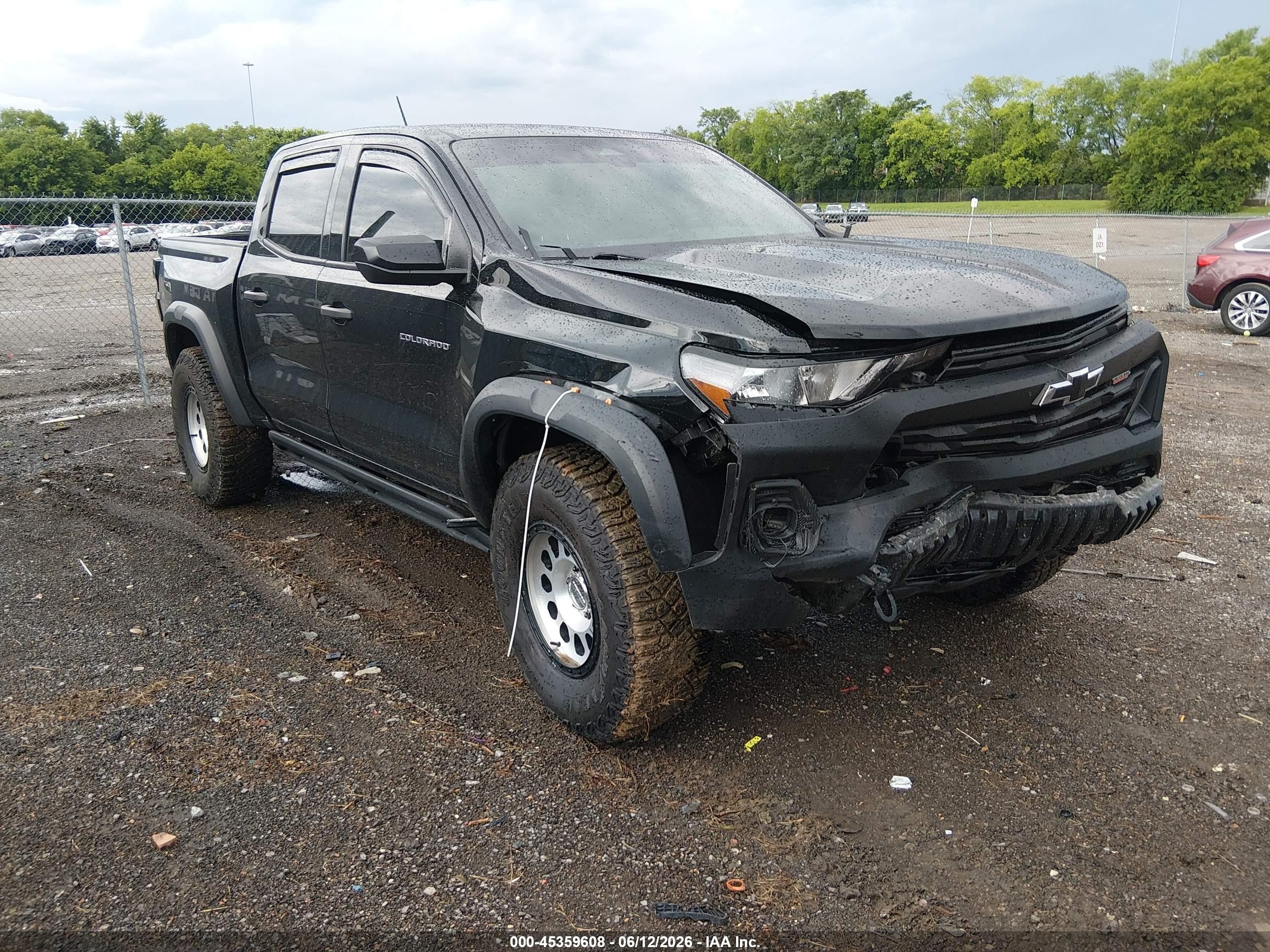 2025 Chevrolet Colorado VIN 1GCPTEEK2S1209363 — IAAI salvage auction photo