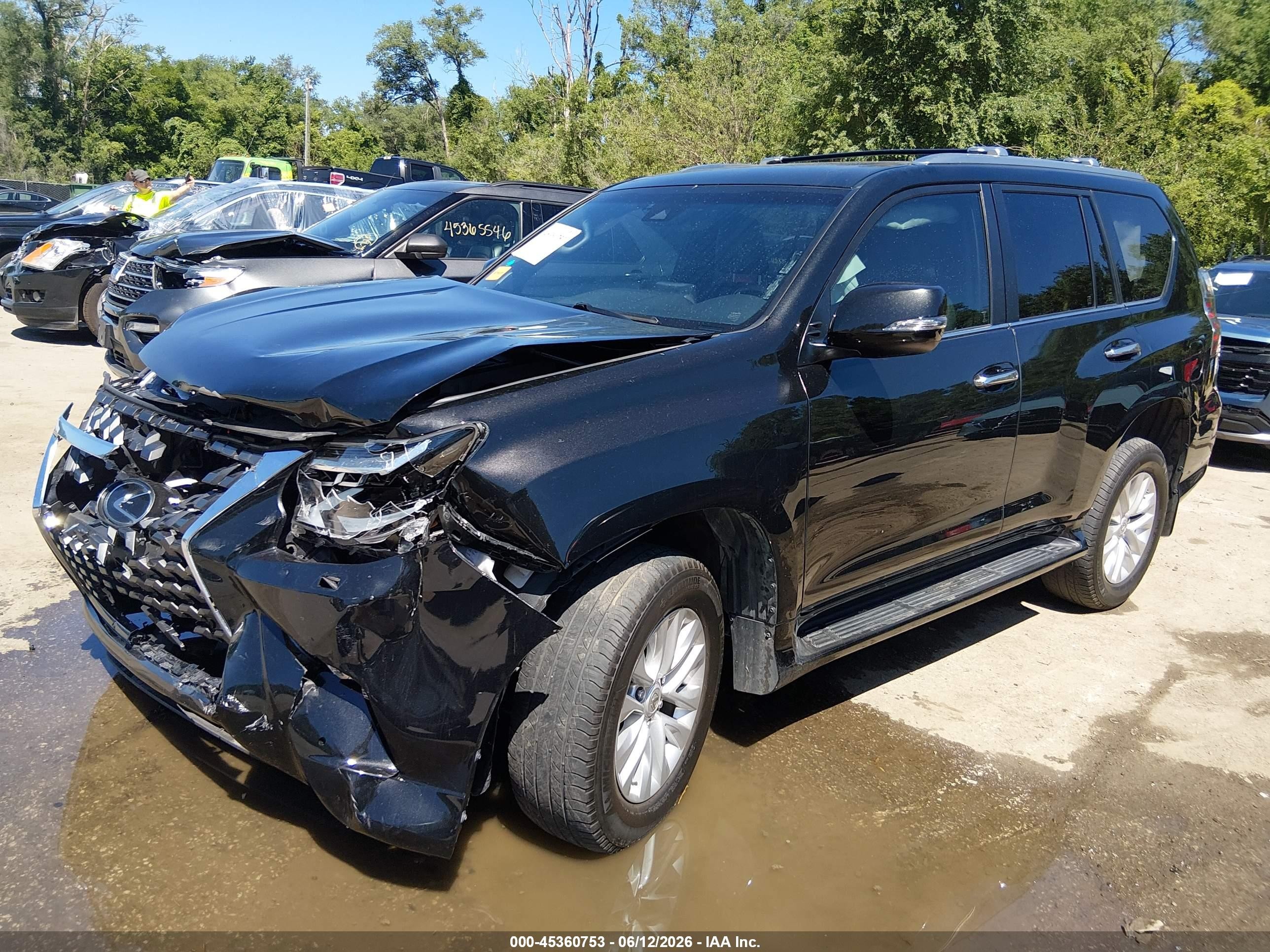 2023 Lexus VIN JTJAM7BX0P5365137 IAAI salvage auction — Front End, Salvage (Kansas), sold $17,550 on 2026-08-19 (photo 2)
