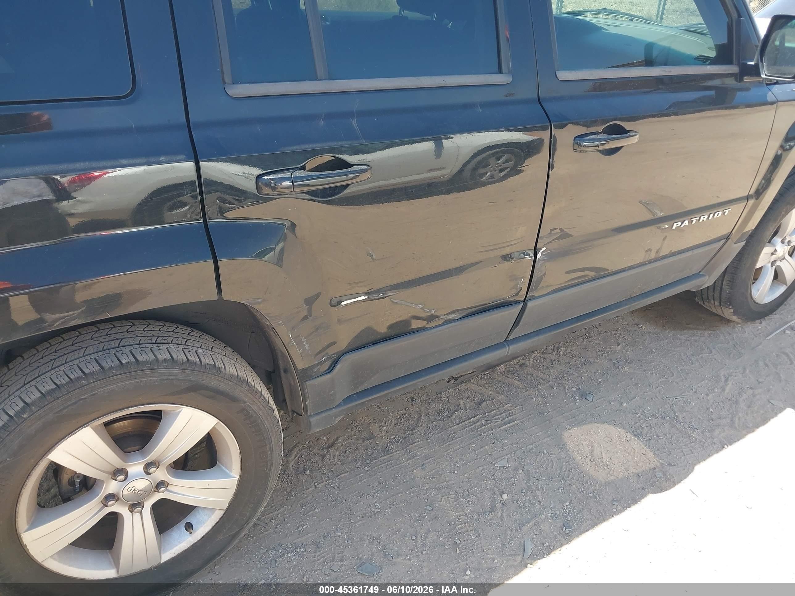 2014 Jeep Patriot VIN 1C4NJRBB6ED879154 IAAI salvage auction — Normal Wear, Clear-Dealer Only (Arizona), sold $275 on 2026-07-09 (photo 6)