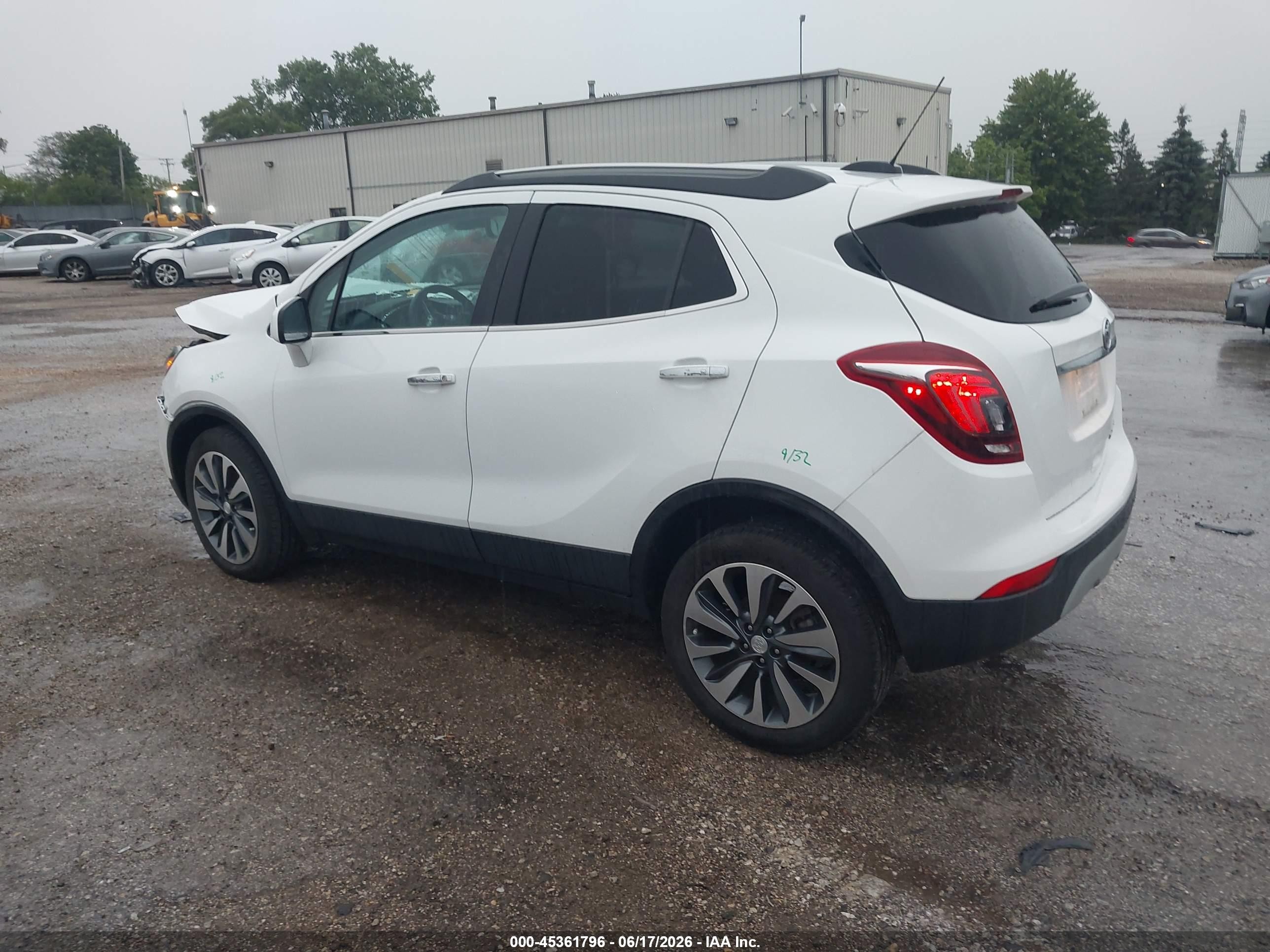 2022 Buick Encore VIN KL4CJESM4NB527701 IAAI salvage auction — Front End, Salvage (Illinois), sold $3,400 on 2026-09-25 (photo 3)