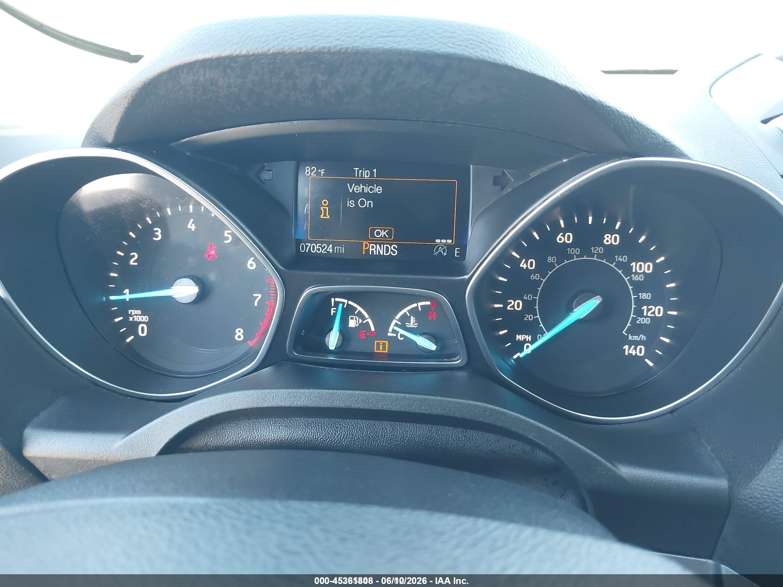2018 Ford Escape VIN 1FMCU9GD7JUD08450 IAAI salvage auction — Normal Wear, SF97 (Illinois), sold $4,750 on 2026-07-09 (photo 7)