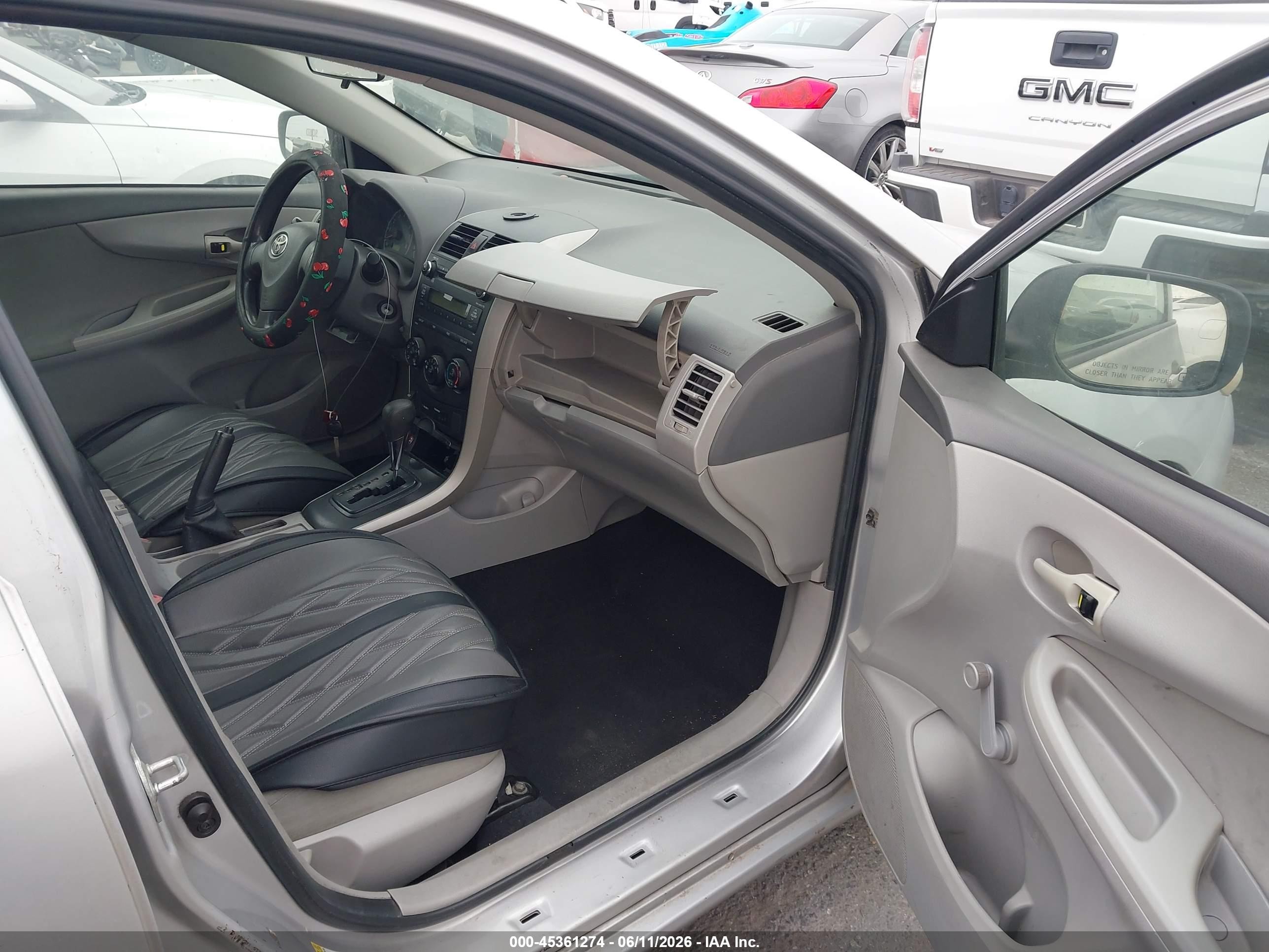 2010 Toyota Corolla VIN 1NXBU4EEXAZ216081 IAAI salvage auction — Normal Wear, Clear - Dealer Only (California), sold $875 on 2026-07-09 (photo 5)