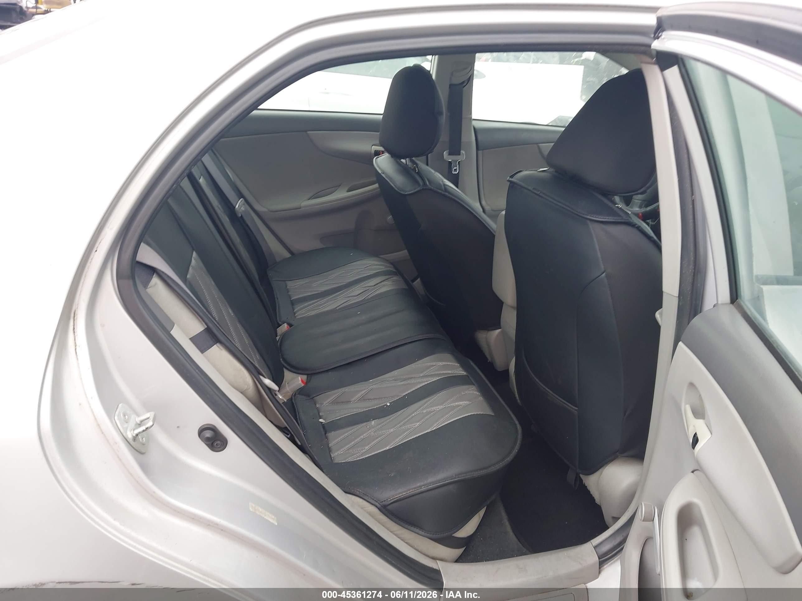 2010 Toyota Corolla VIN 1NXBU4EEXAZ216081 IAAI salvage auction — Normal Wear, Clear - Dealer Only (California), sold $875 on 2026-07-09 (photo 8)
