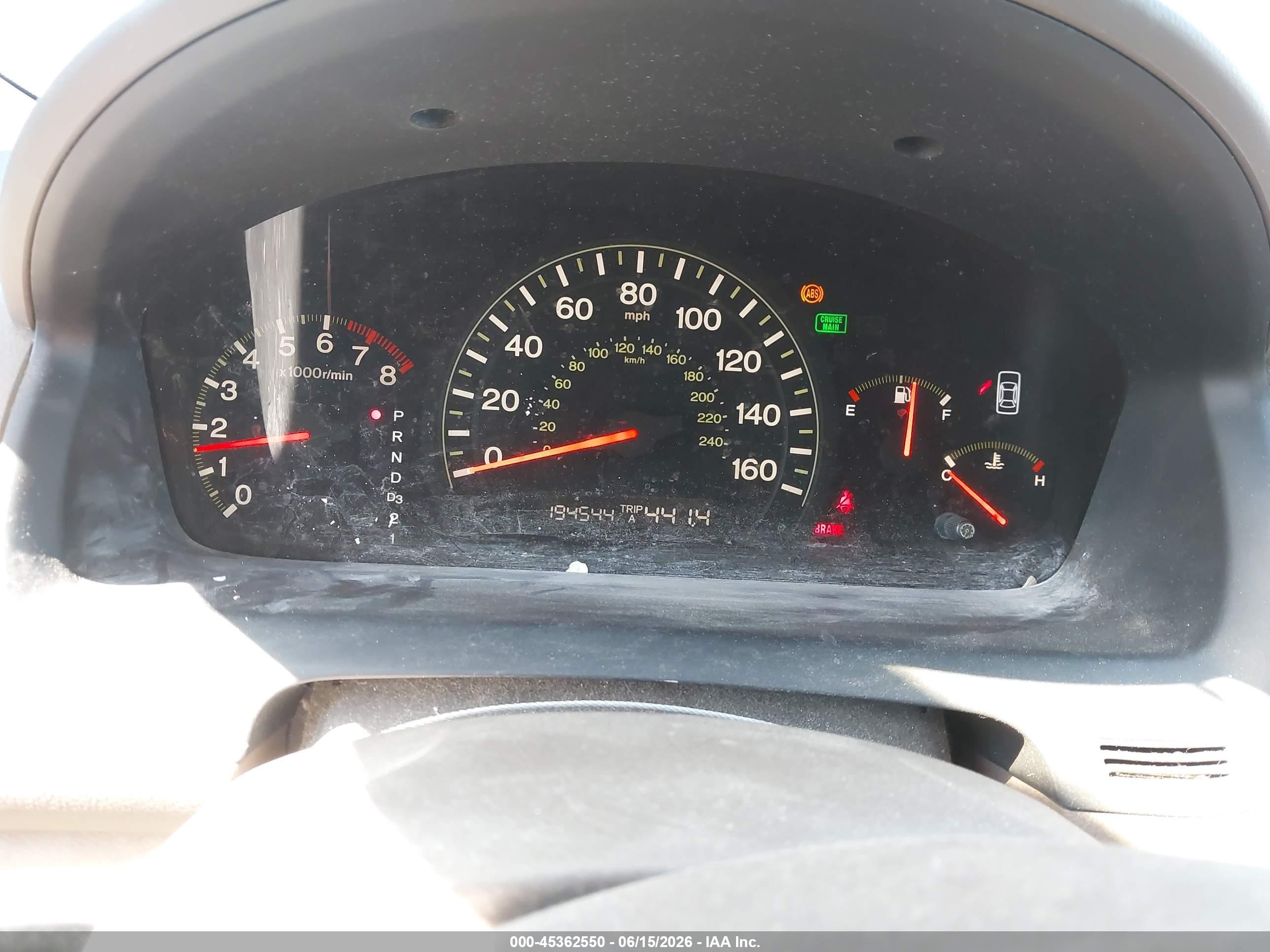 2003 Honda Accord VIN JHMCM56373C019727 IAAI salvage auction — Unknown, Salvage (California), sold $525 on 2026-07-09 (photo 7)