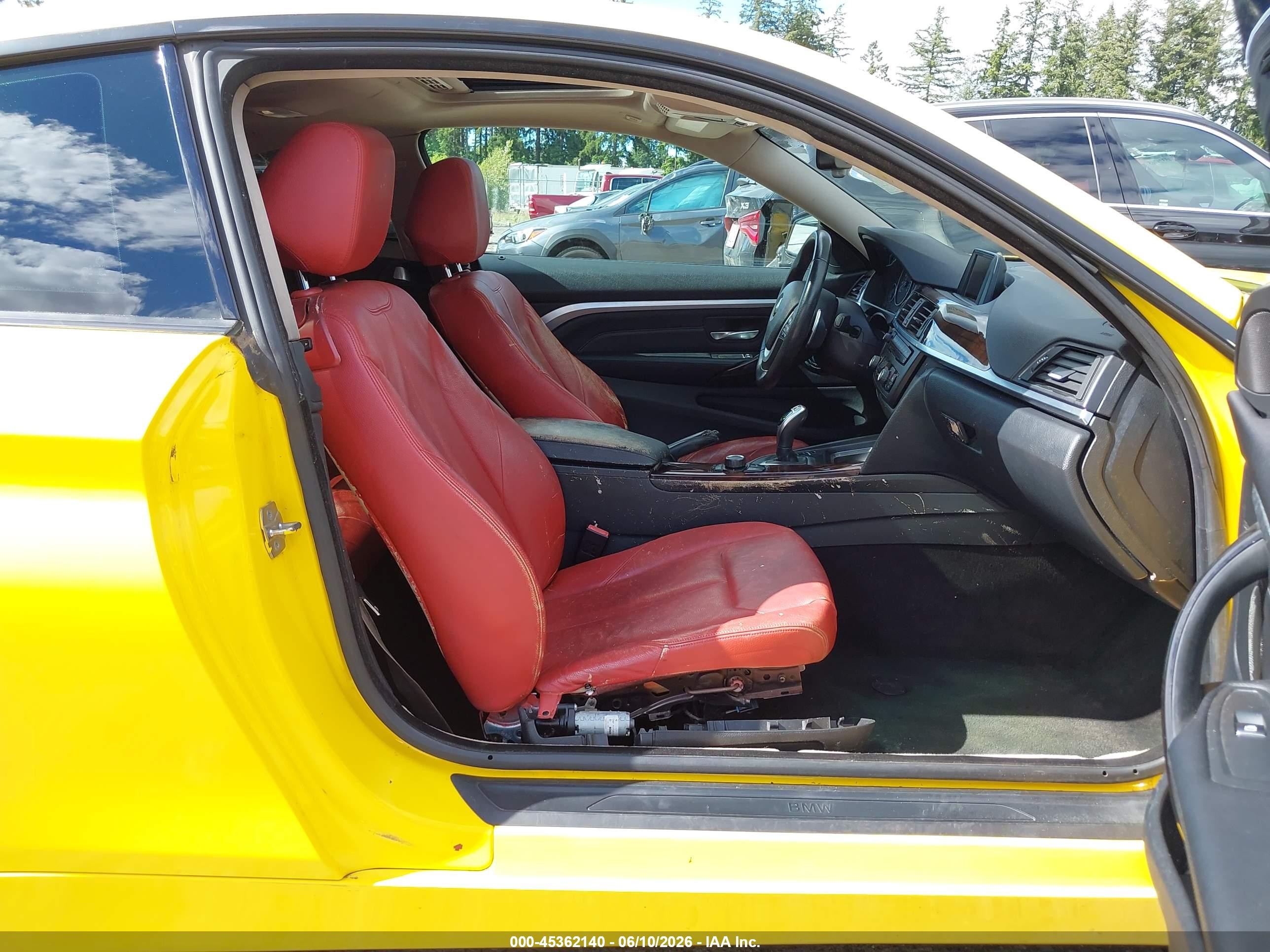 2015 BMW 4er VIN WBA3N7C59FK222917 IAAI salvage auction — Normal Wear, Salvage (Texas), sold $450 on 2026-09-02 (photo 5)