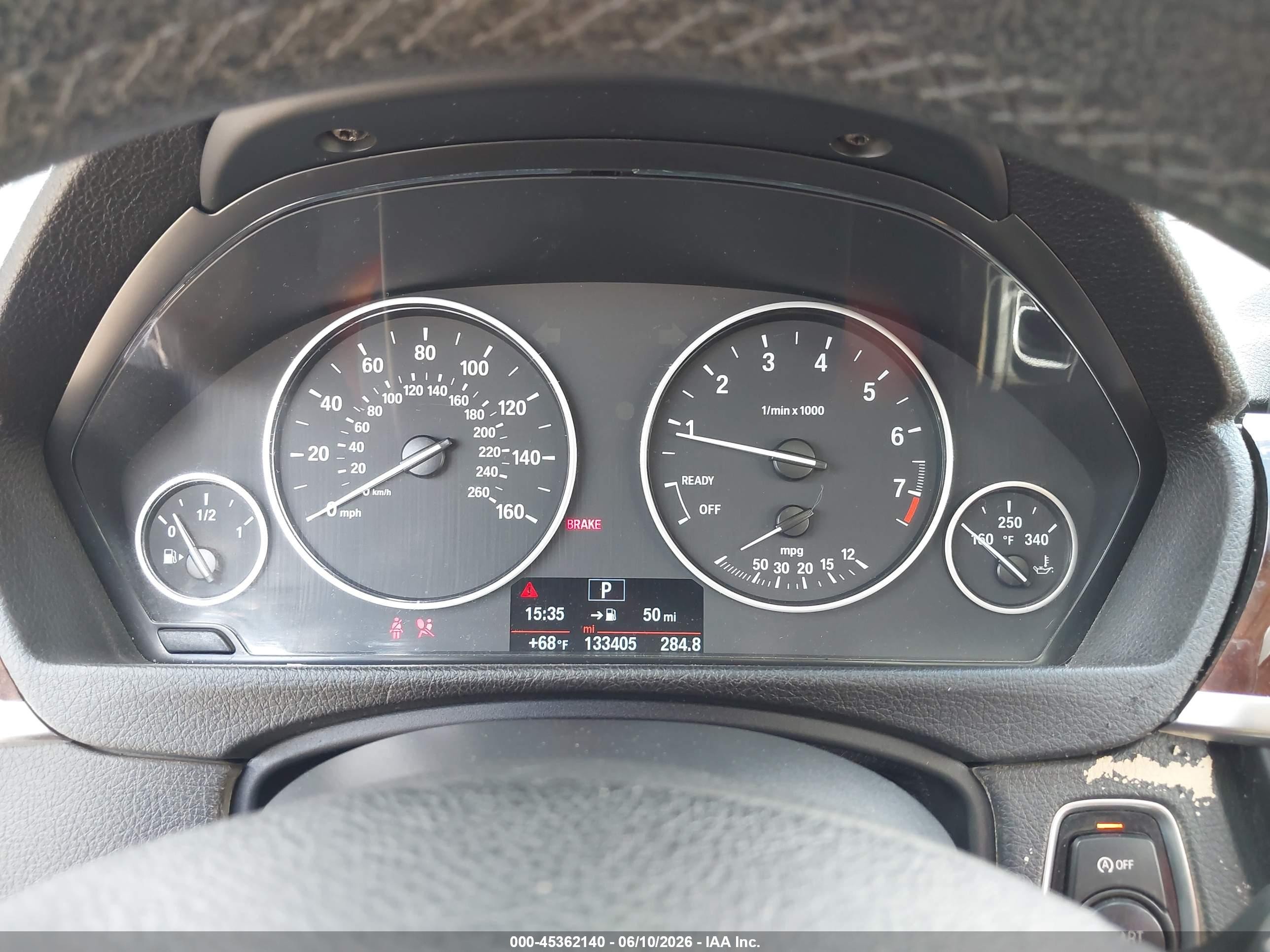 2015 BMW 4er VIN WBA3N7C59FK222917 IAAI salvage auction — Normal Wear, Salvage (Texas), sold $450 on 2026-09-02 (photo 7)