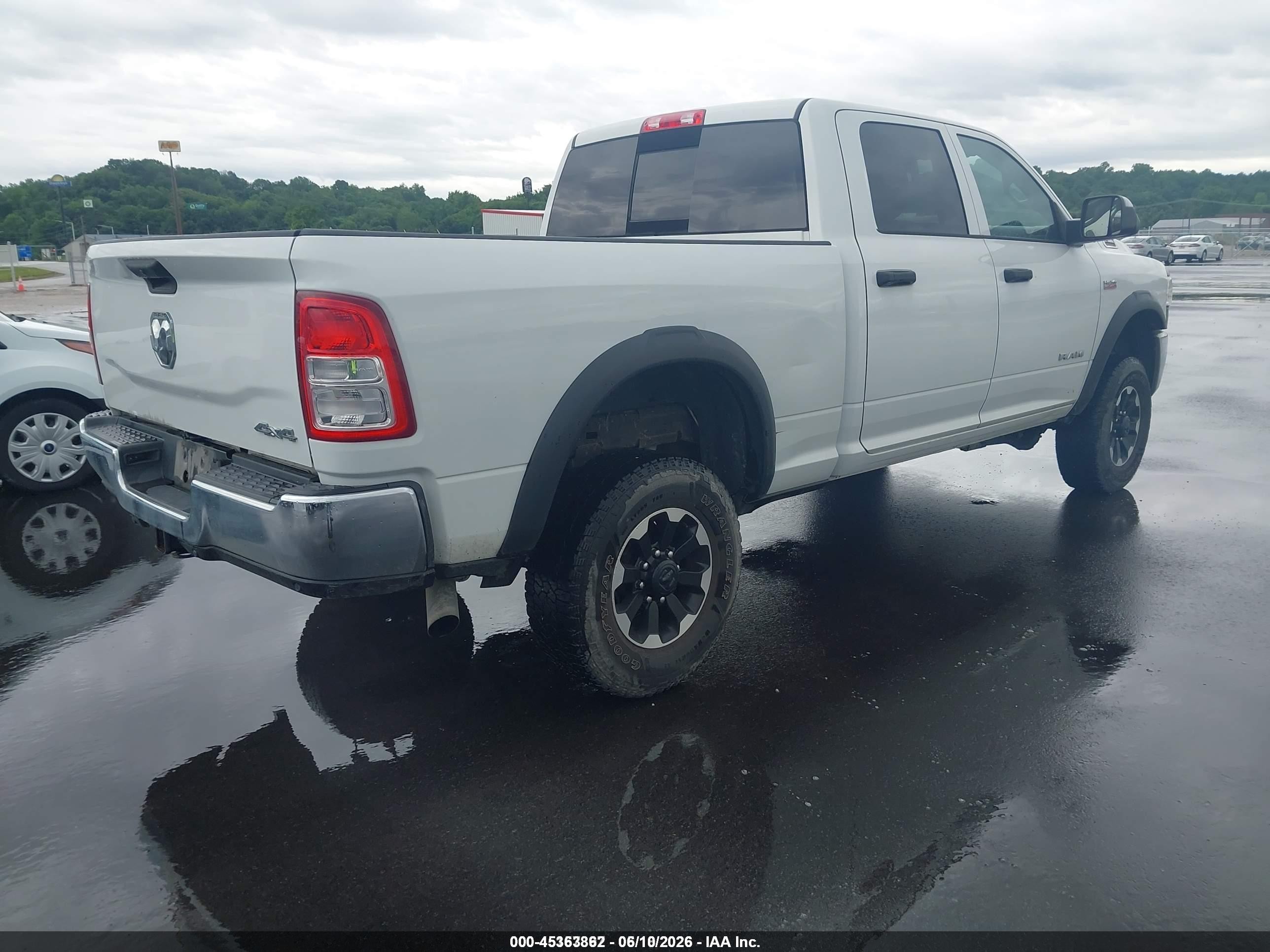 2020 Ram 2500 VIN 3C6TR5CJ6LG226166 IAAI salvage auction — Normal Wear, SF97 (Illinois), sold $22,000 on 2026-07-09 (photo 4)