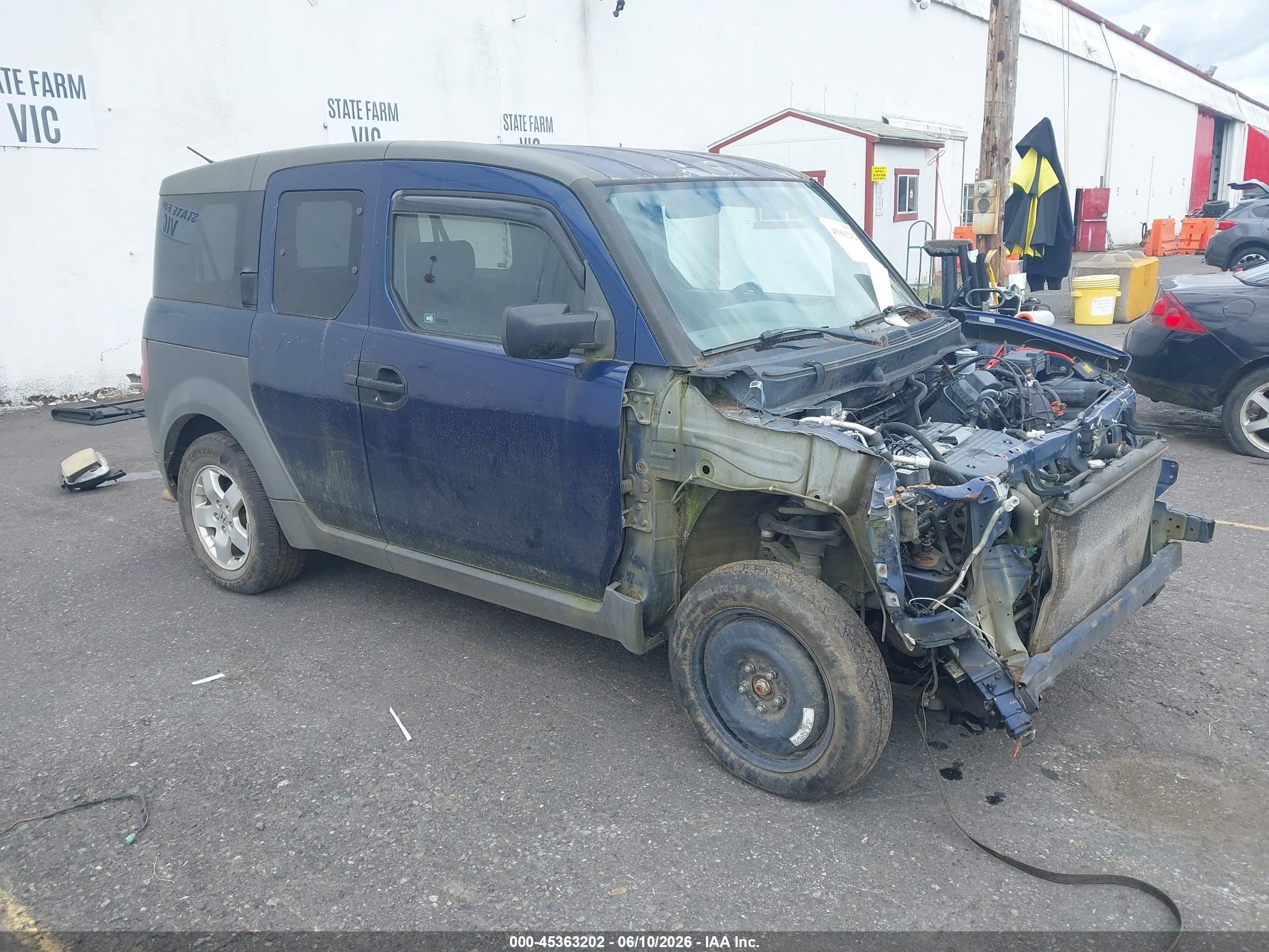 2003 Honda Element VIN 5J6YH28553L011094 IAAI salvage auction — Normal Wear, Clear-Dealer Only (Oregon), sold $100 on 2026-07-09 (photo 1)