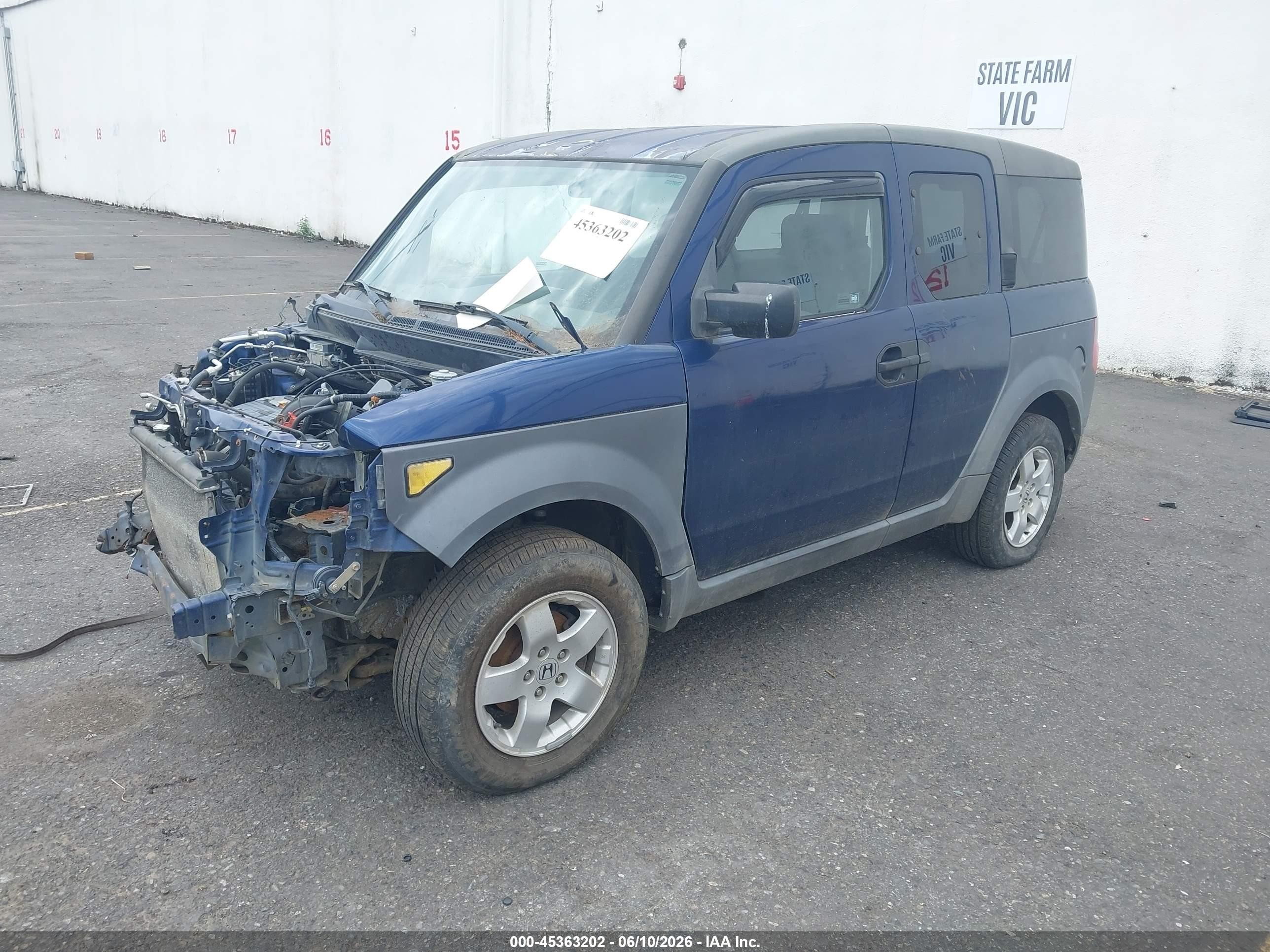 2003 Honda Element VIN 5J6YH28553L011094 IAAI salvage auction — Normal Wear, Clear-Dealer Only (Oregon), sold $100 on 2026-07-09 (photo 2)