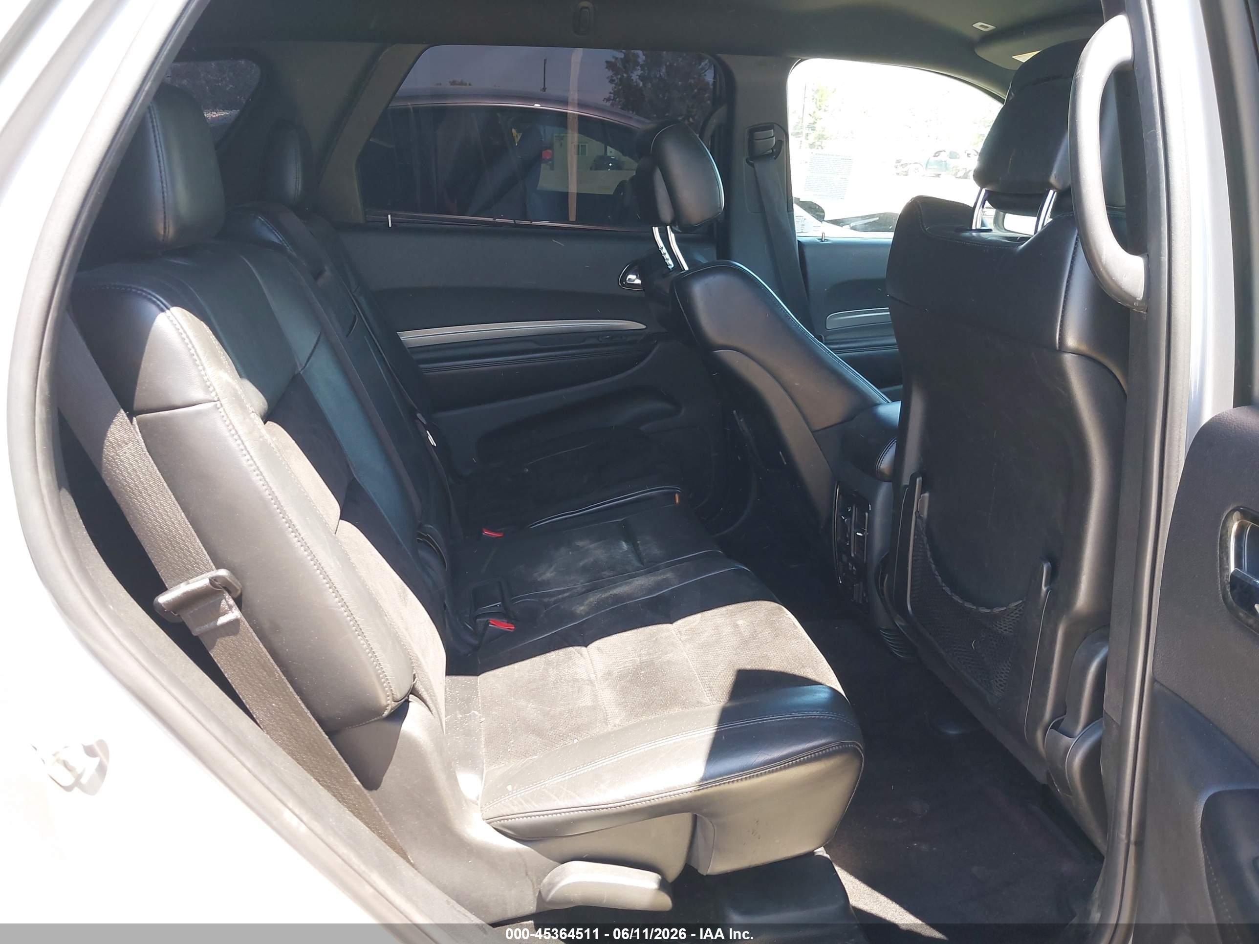 2018 Dodge Durango VIN 1C4RDHDG3JC132896 IAAI salvage auction — Rear End, Salvage (California), sold $3,050 on 2026-07-11 (photo 8)