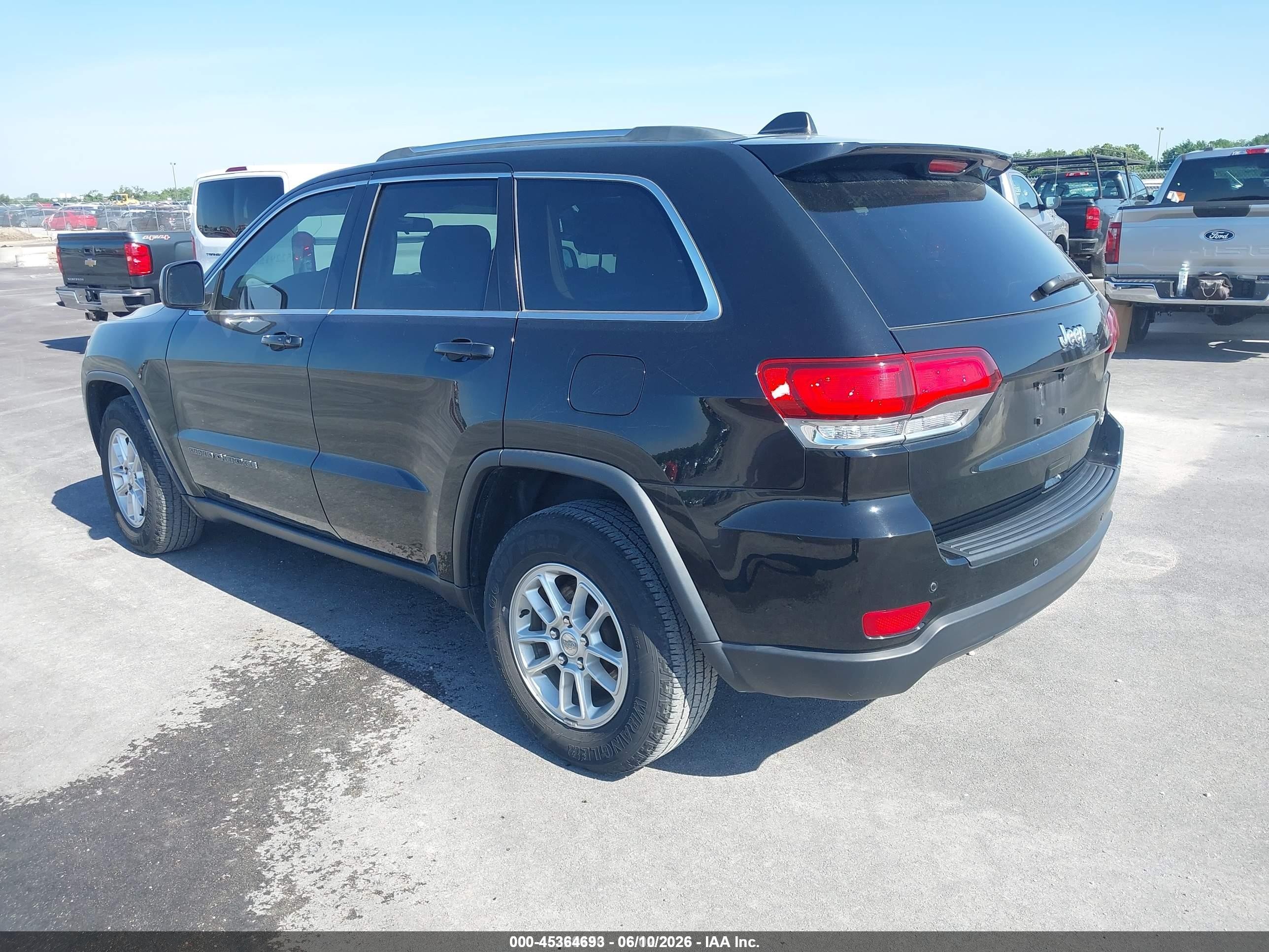 2020 Jeep Grand Cherokee VIN 1C4RJEAG9LC427788 IAAI salvage auction — Normal Wear, SF97 (Illinois), sold $7,975 on 2026-07-09 (photo 3)