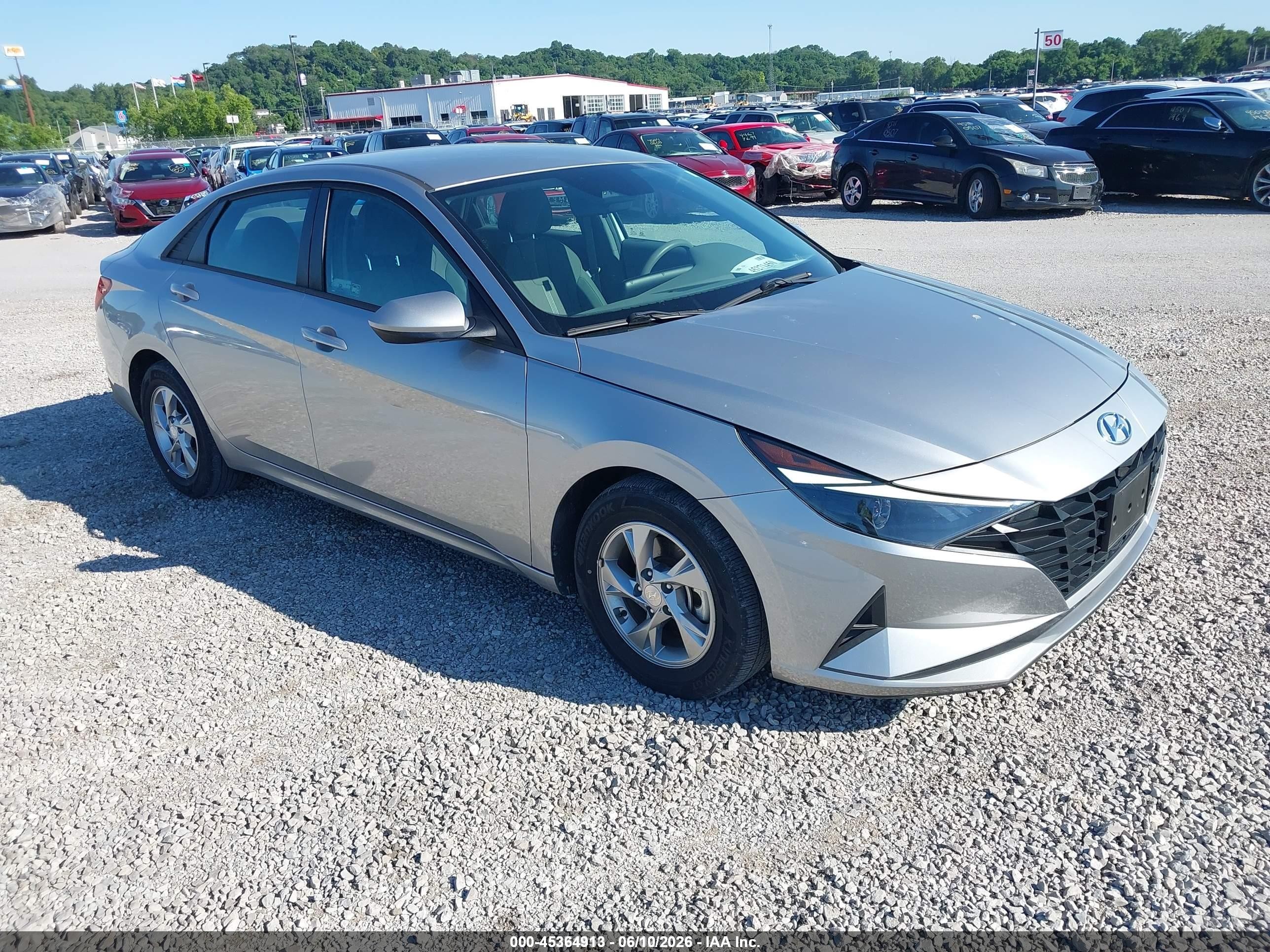 2021 Hyundai Elantra VIN 5NPLL4AG0MH047223 IAAI salvage auction — Normal Wear, SF97 (Illinois), sold $15,775 on 2026-07-09 (photo 1)