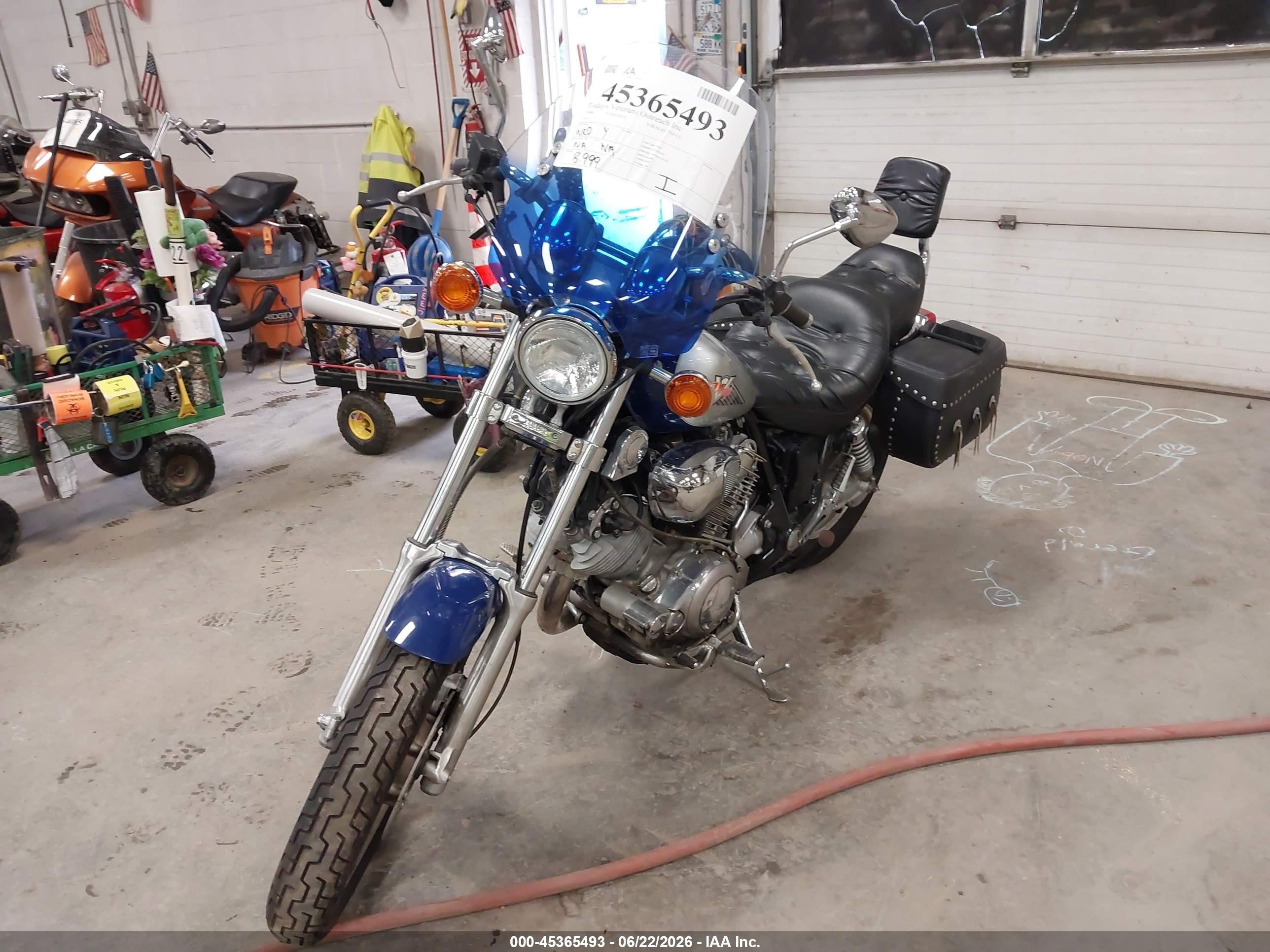 1996 Yamaha XV750 VIN JYA3ALE02TA049571 IAAI salvage auction — Normal Wear, Original (Maine), sold $25 on 2026-06-29 (photo 2)