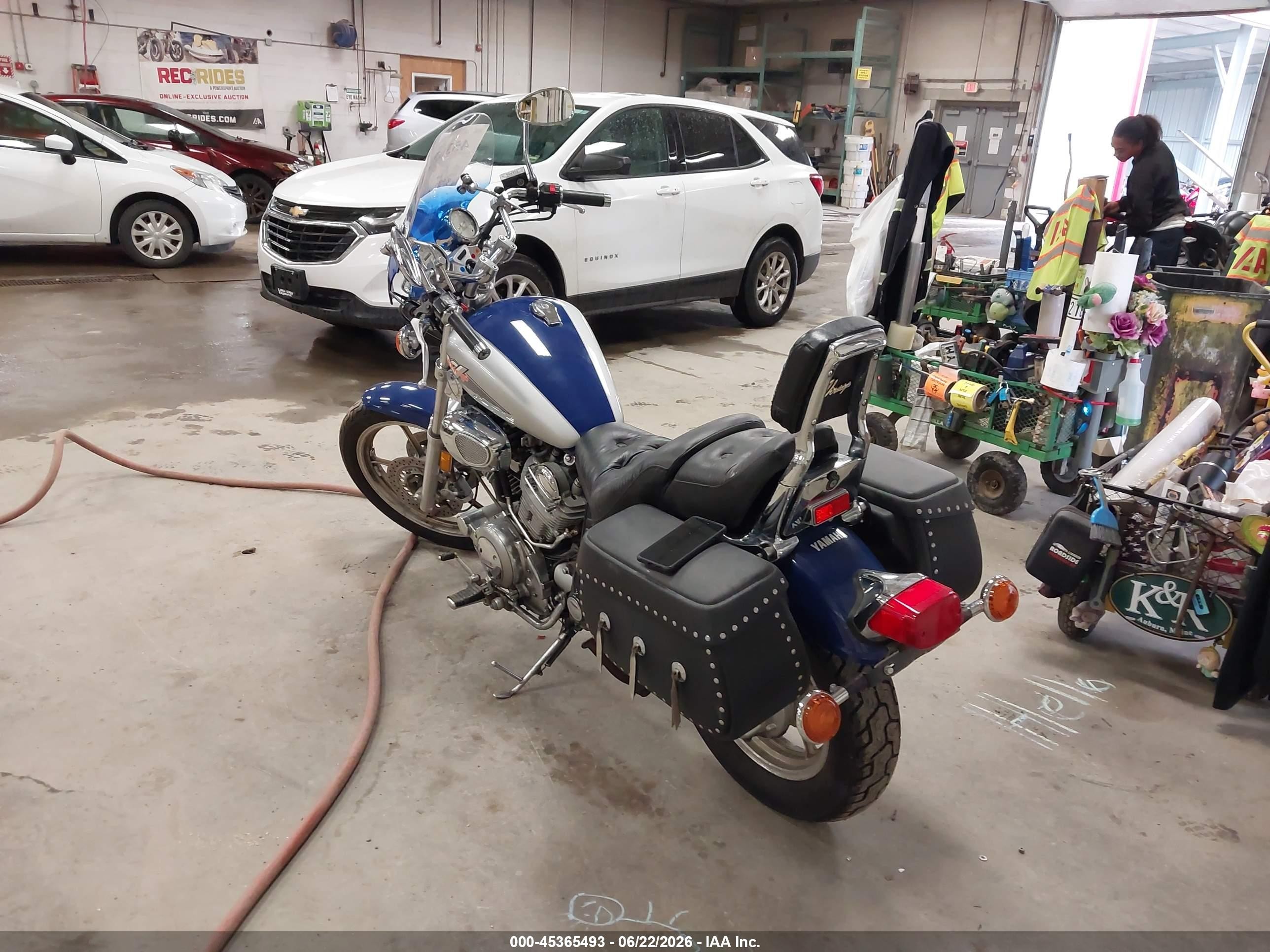 1996 Yamaha XV750 VIN JYA3ALE02TA049571 IAAI salvage auction — Normal Wear, Original (Maine), sold $25 on 2026-06-29 (photo 3)
