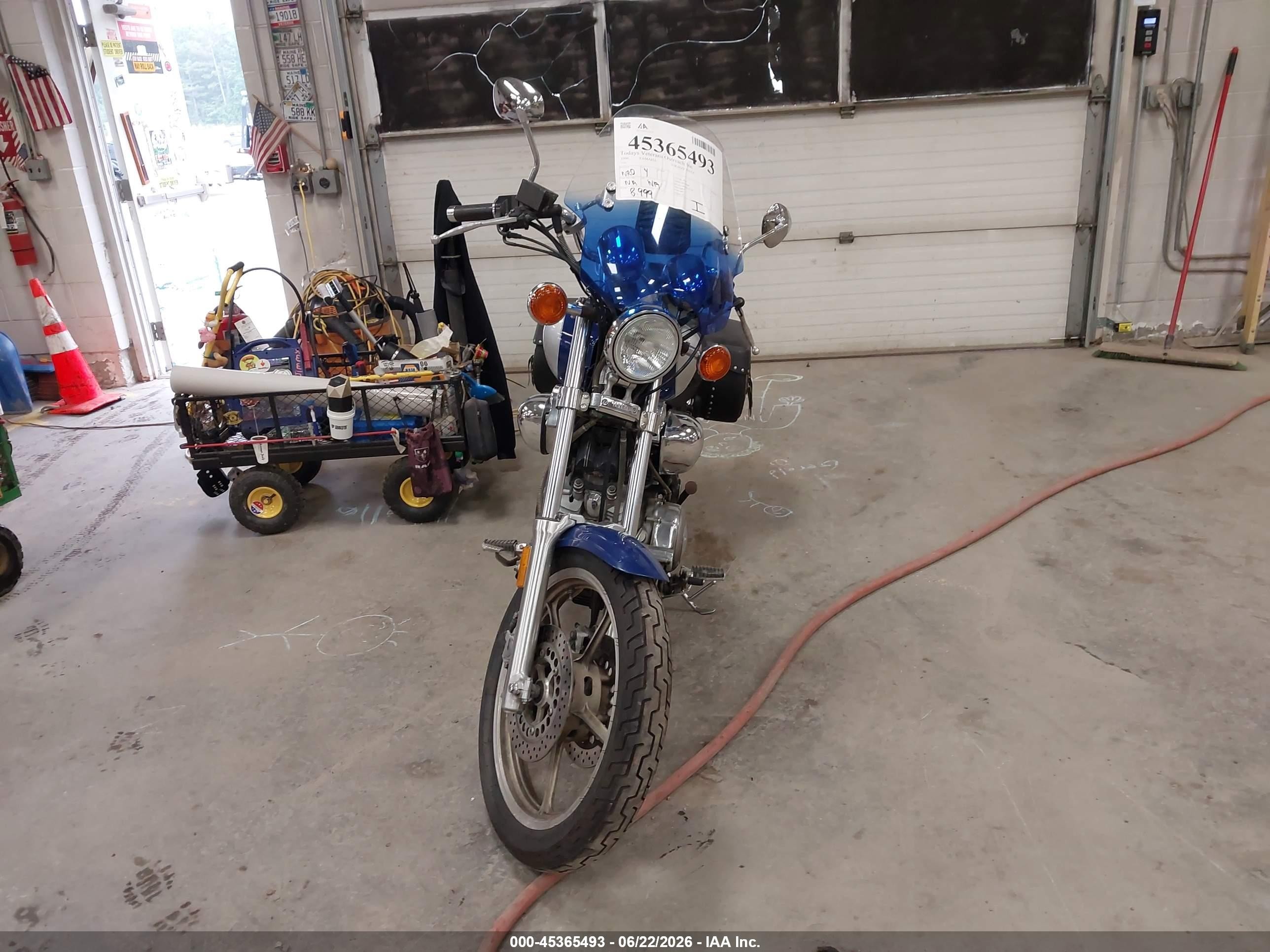 1996 Yamaha XV750 VIN JYA3ALE02TA049571 IAAI salvage auction — Normal Wear, Original (Maine), sold $25 on 2026-06-29 (photo 5)