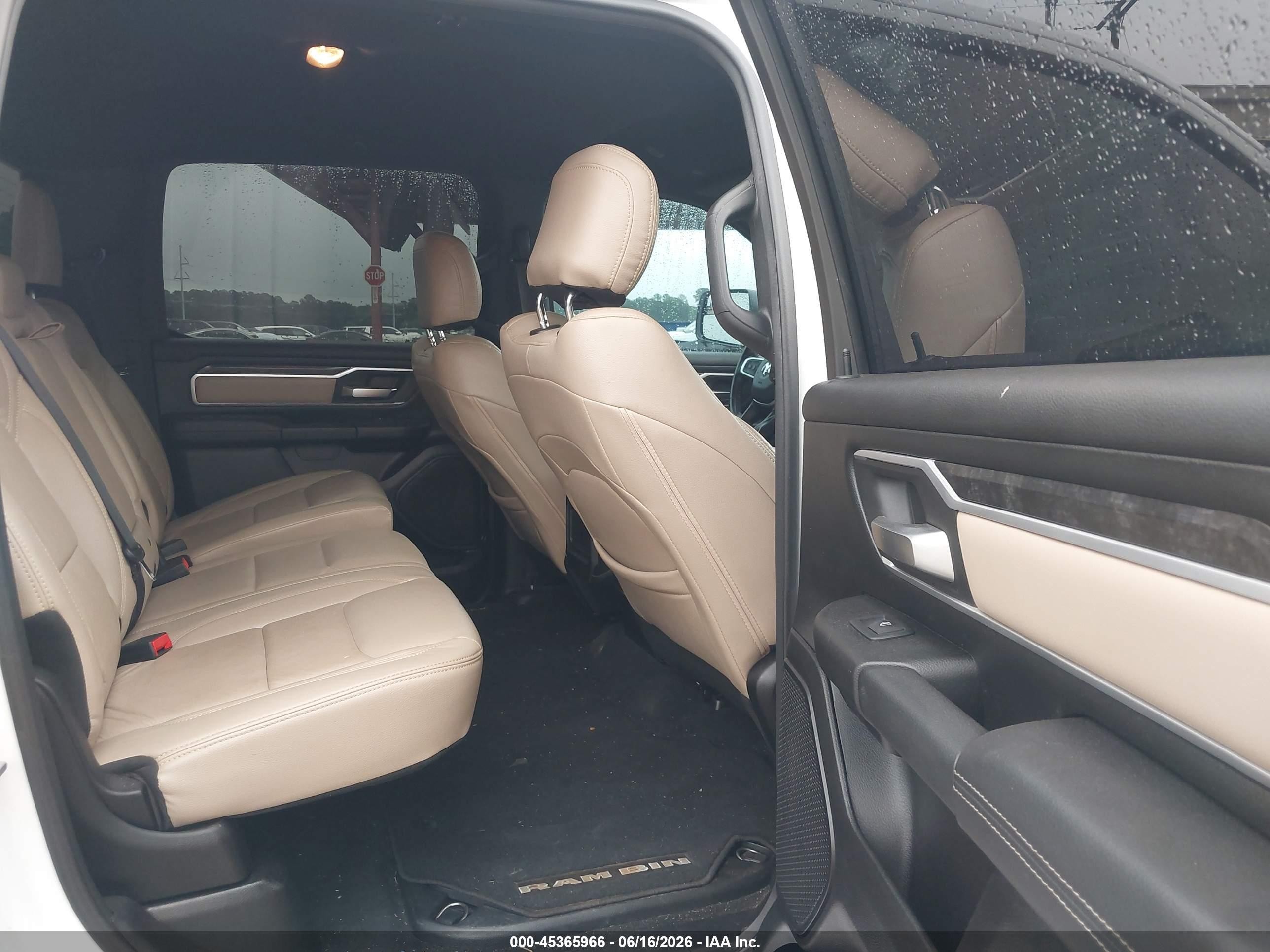 2020 Ram 1500 VIN 1C6SRFFTXLN103413 IAAI salvage auction — Side, Original (Texas), sold $7,000 on 2026-09-13 (photo 8)