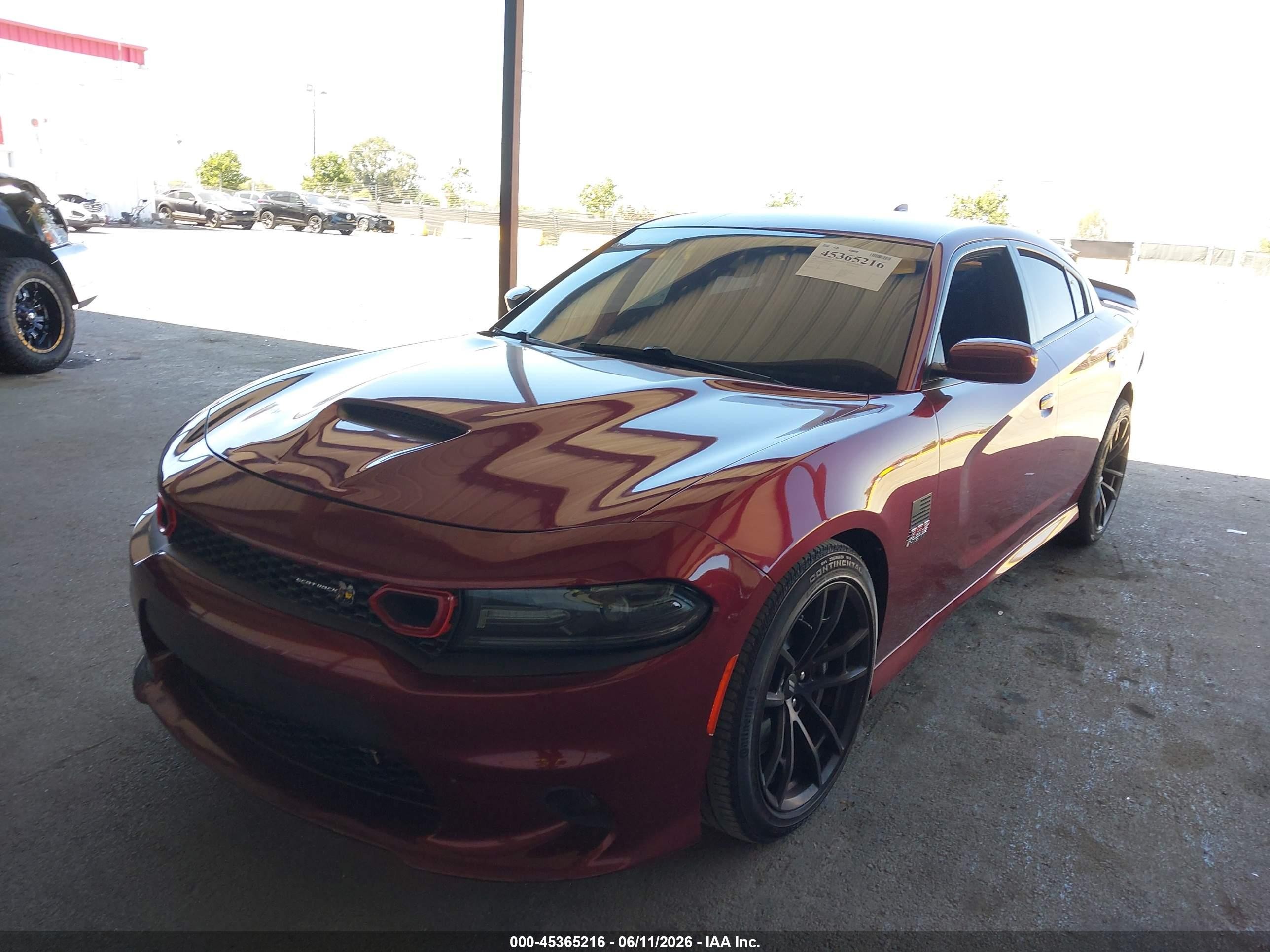 2020 Dodge Charger VIN 2C3CDXGJ6LH242398 IAAI salvage auction — Side, Salvage (California), sold $8,050 on 2026-07-09 (photo 6)