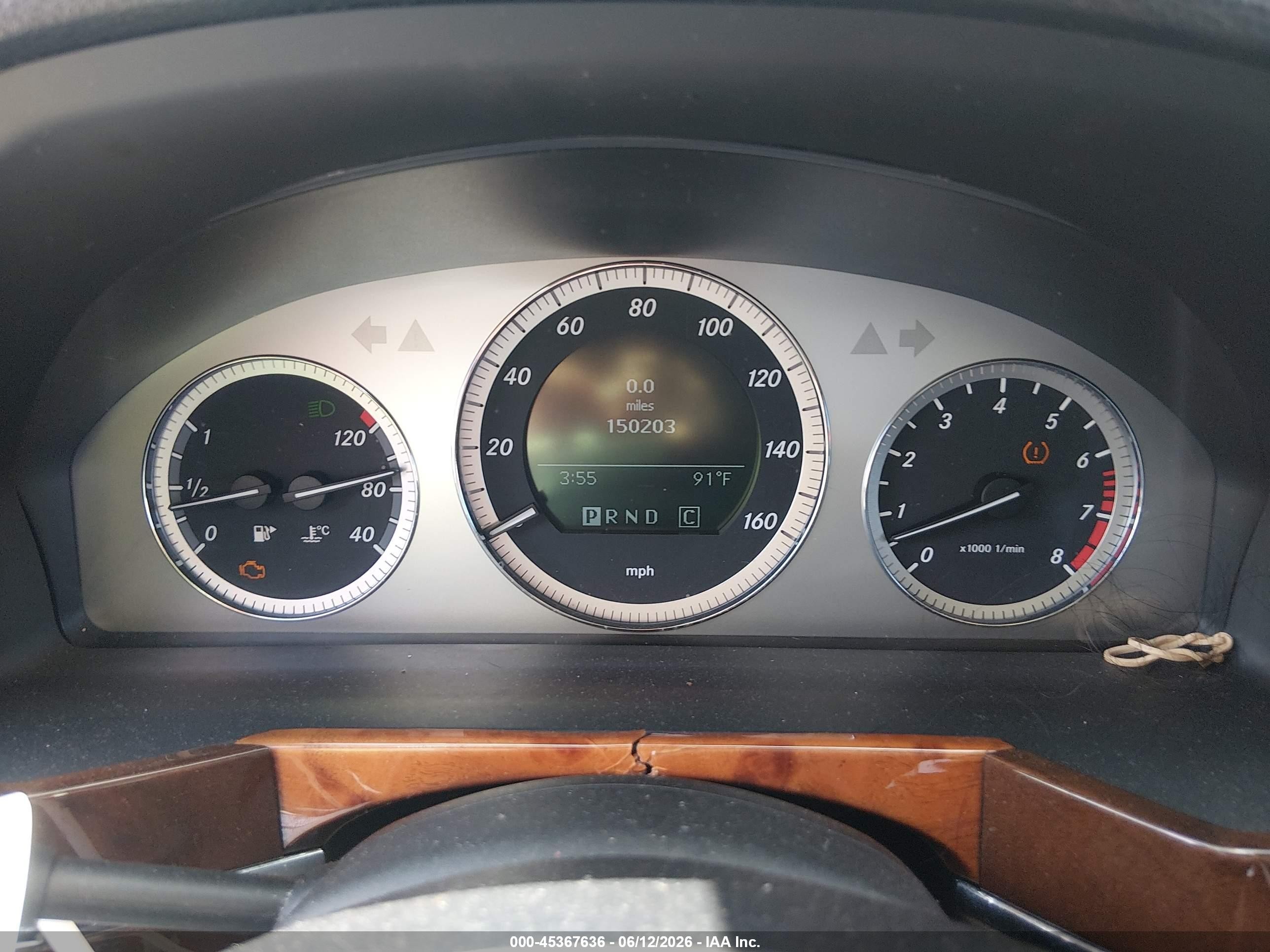 2010 Mercedes-Benz GLK-Class VIN WDCGG8HB9AF421187 IAAI salvage auction — Front End, Salvage - Greater Than 75% (Maryland), sold $1,050 on 2026-07-11 (photo 7)