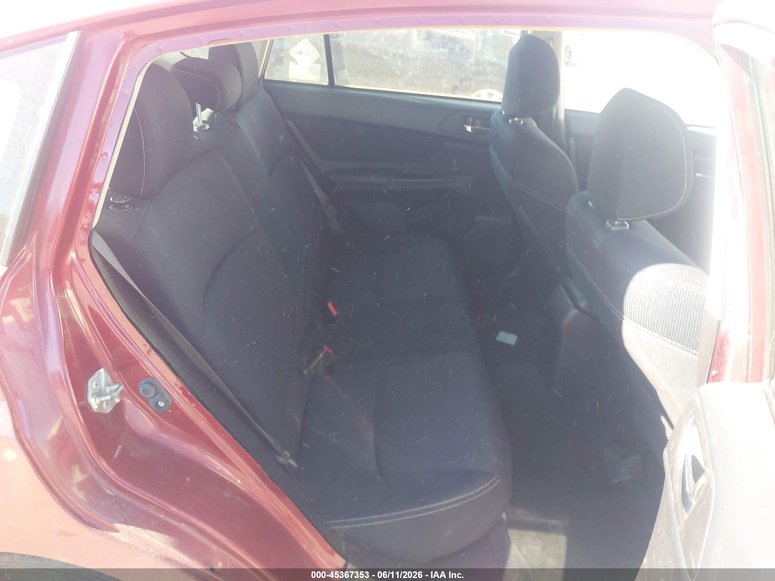 2012 Subaru Impreza VIN JF1GPAL60CG239257 IAAI salvage auction — Normal Wear, Clear (Utah), sold $300 on 2026-07-09 (photo 8)